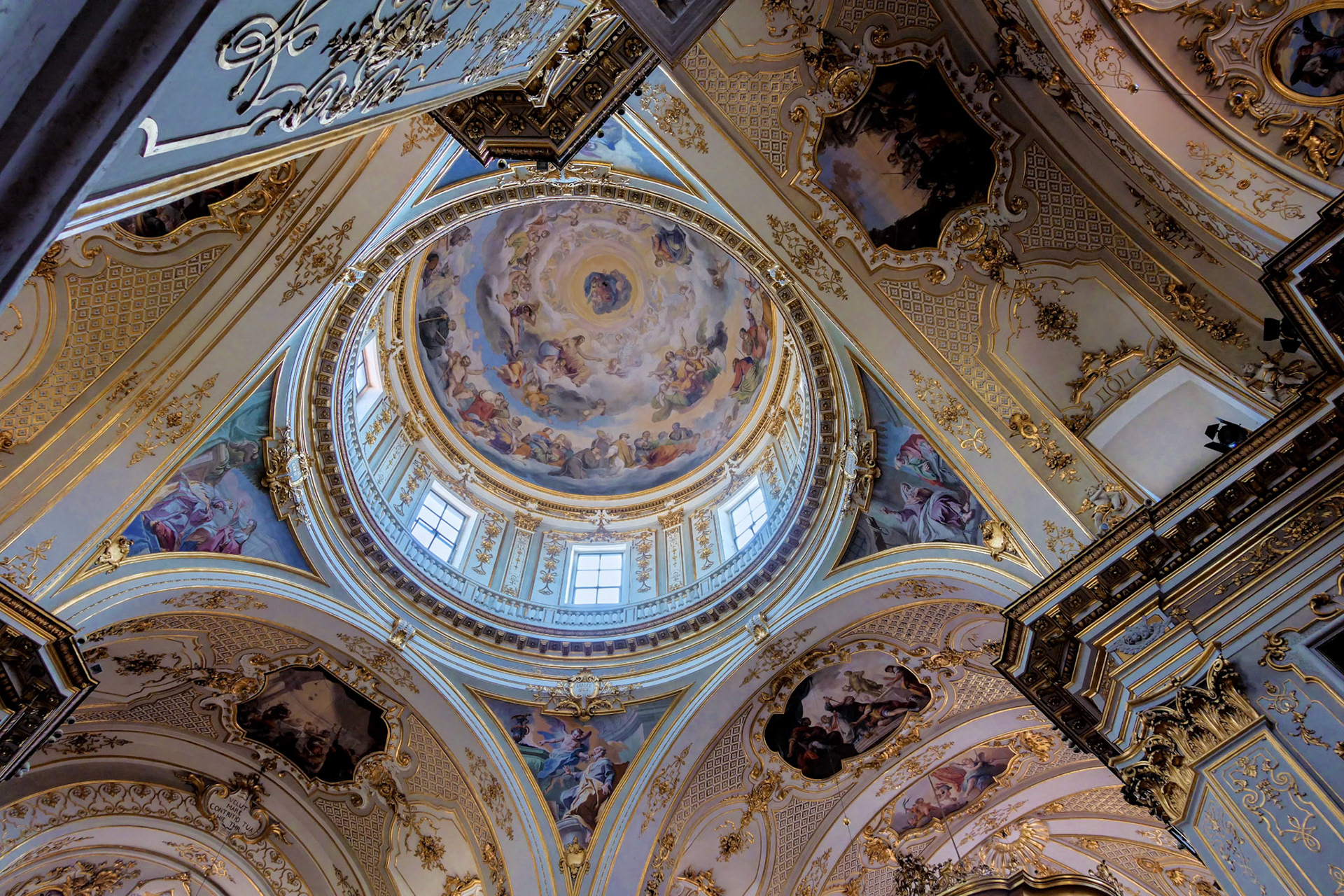 Interior View of the Cathedral of St Alexander in Bergamo