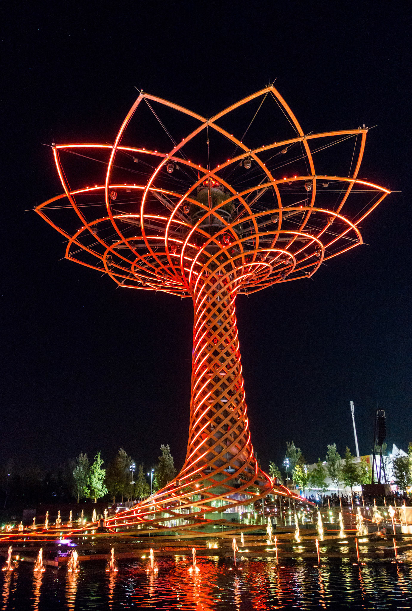 Tree of Life at Expo in Milan Italy