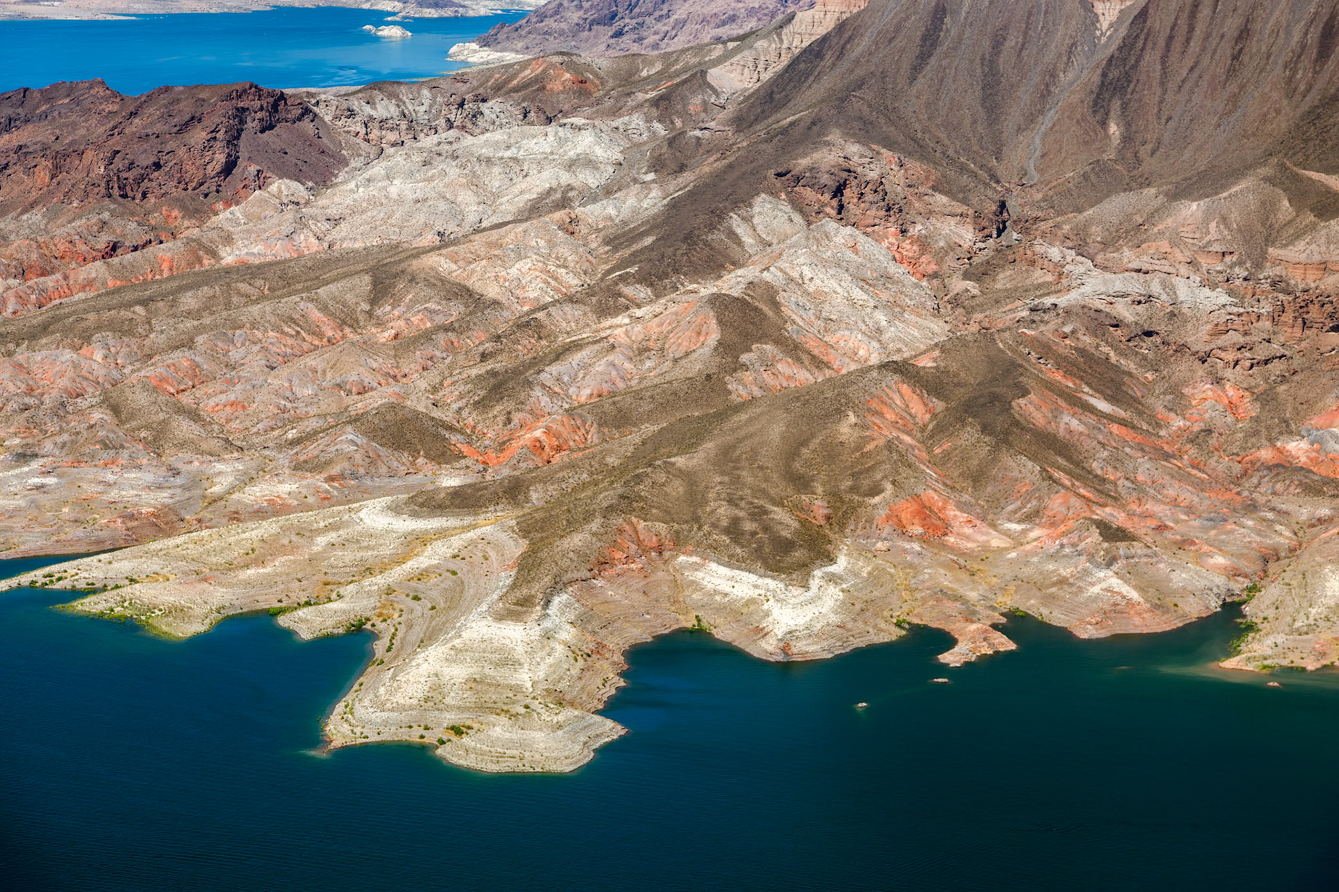 Aerial view of Lake Mead
