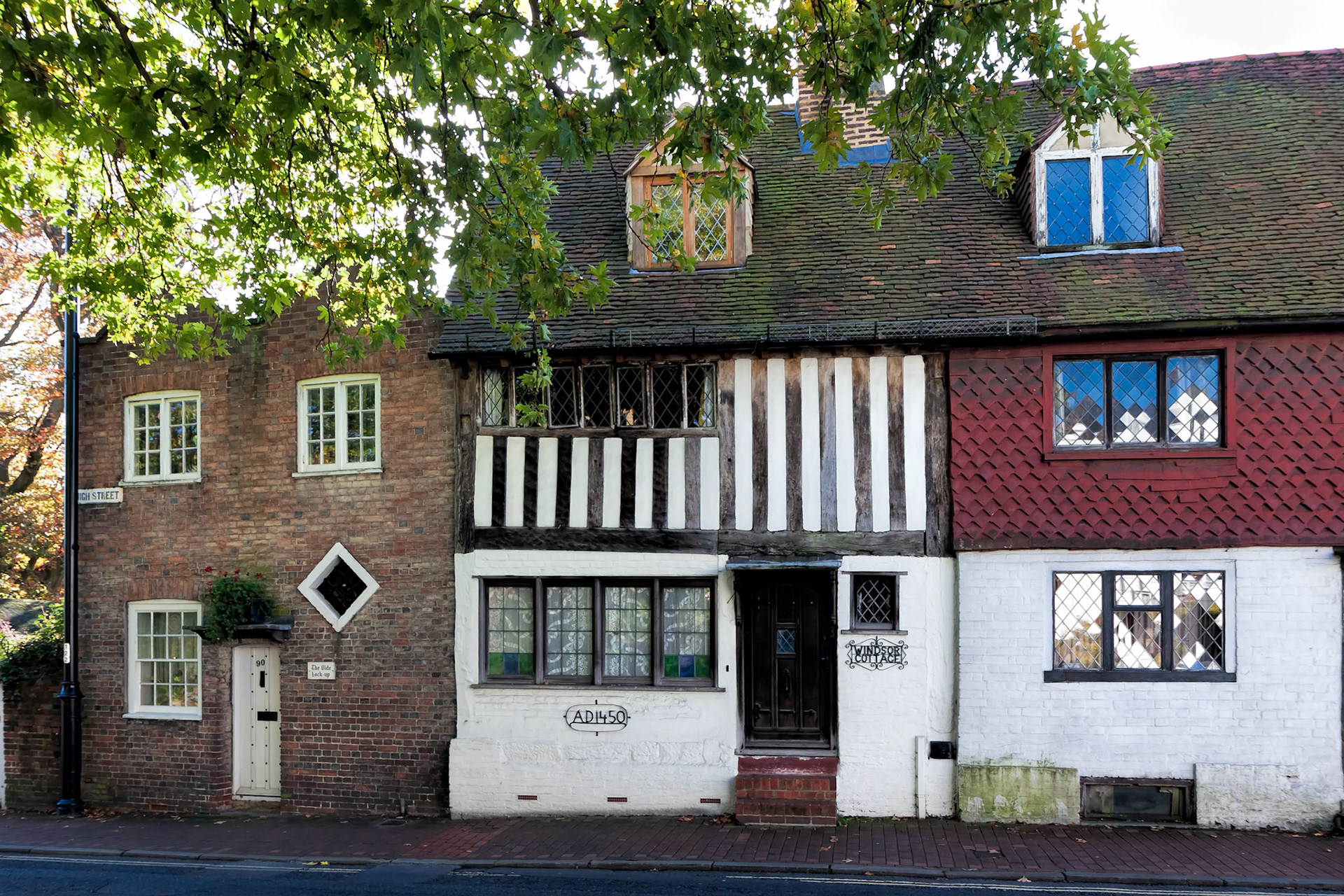 Ye Olde Lock Up and Windsor Cottage High Street East Grinstead