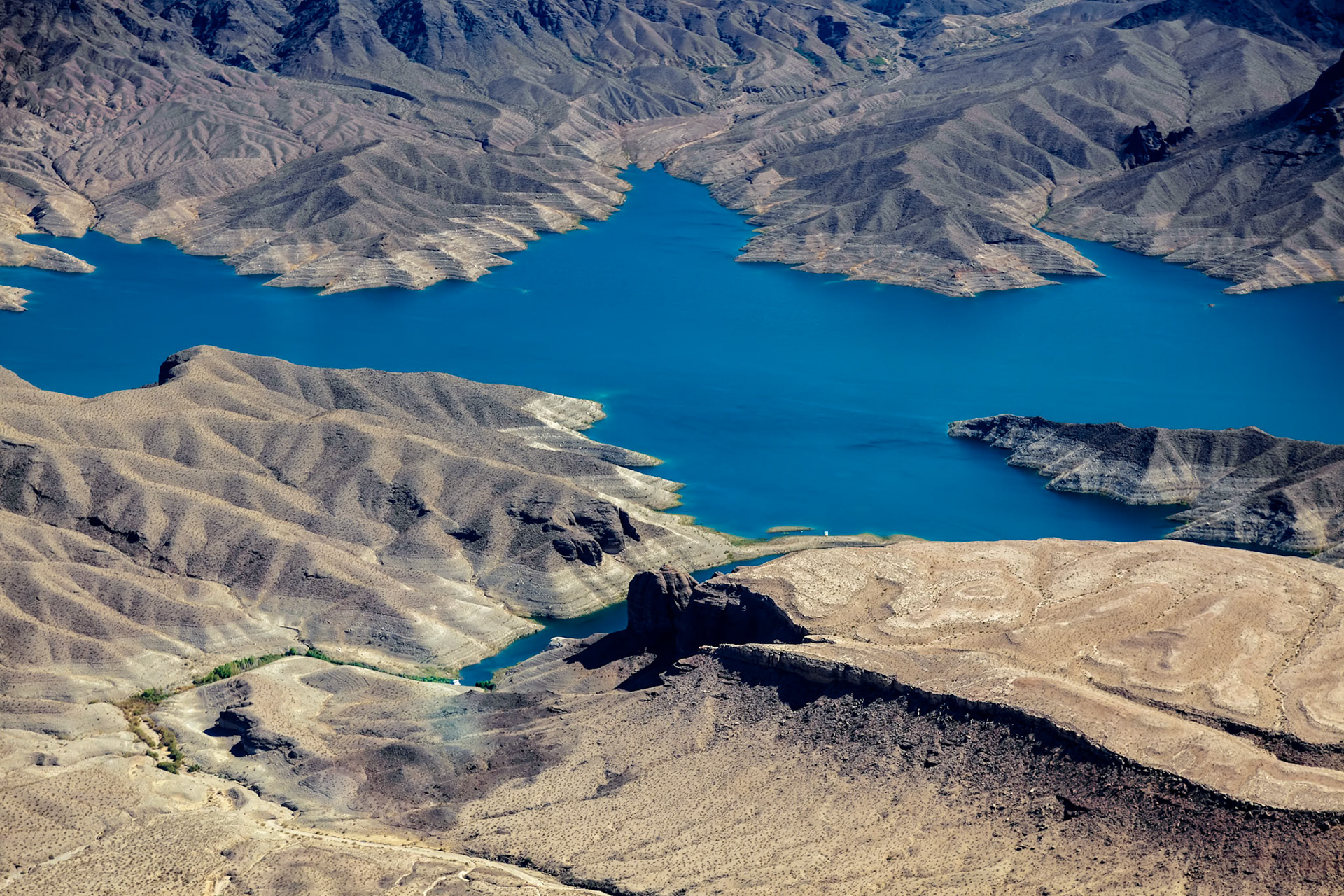 Aerial View of Lake Mead