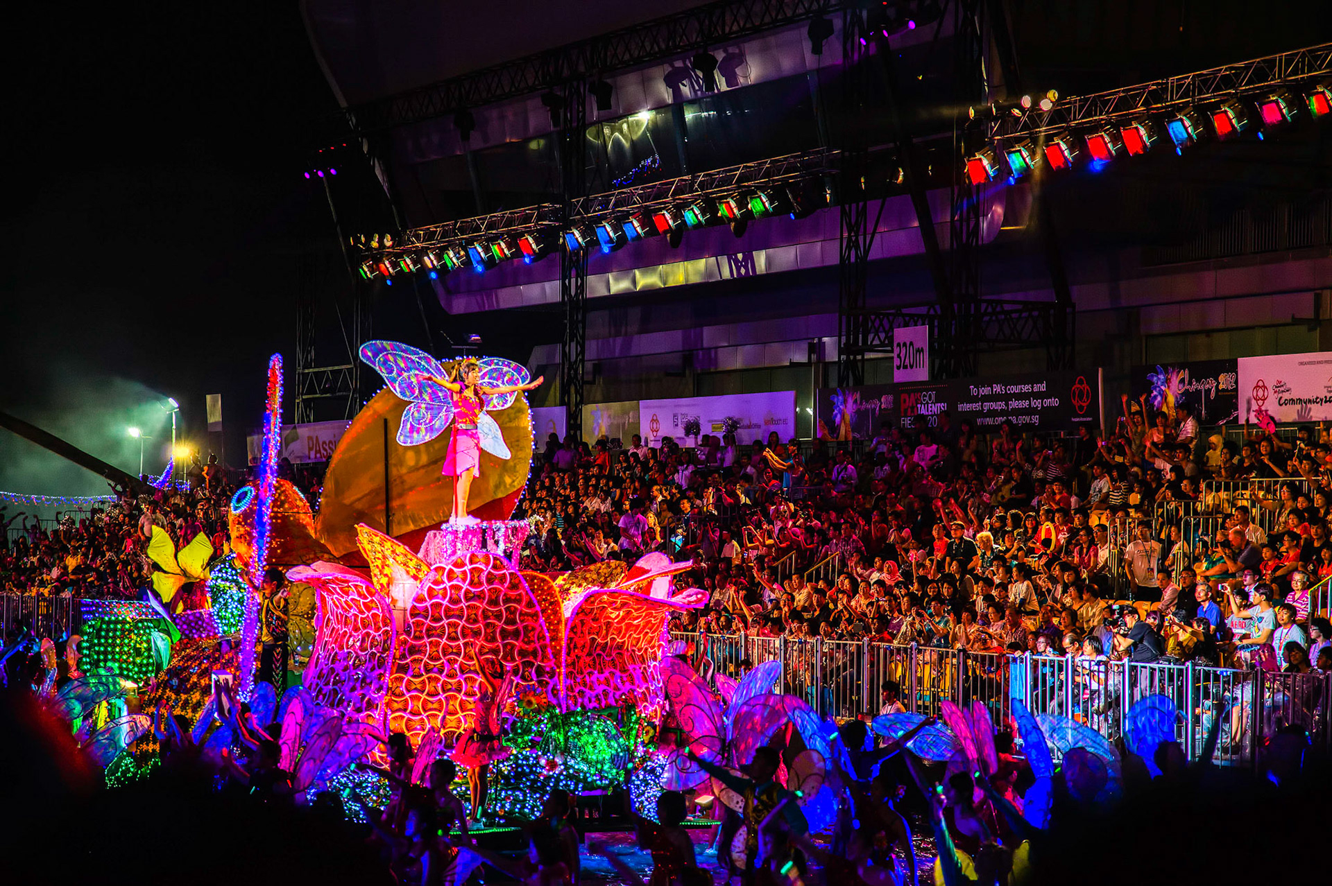 Chingay Festival 2012 in Singapore