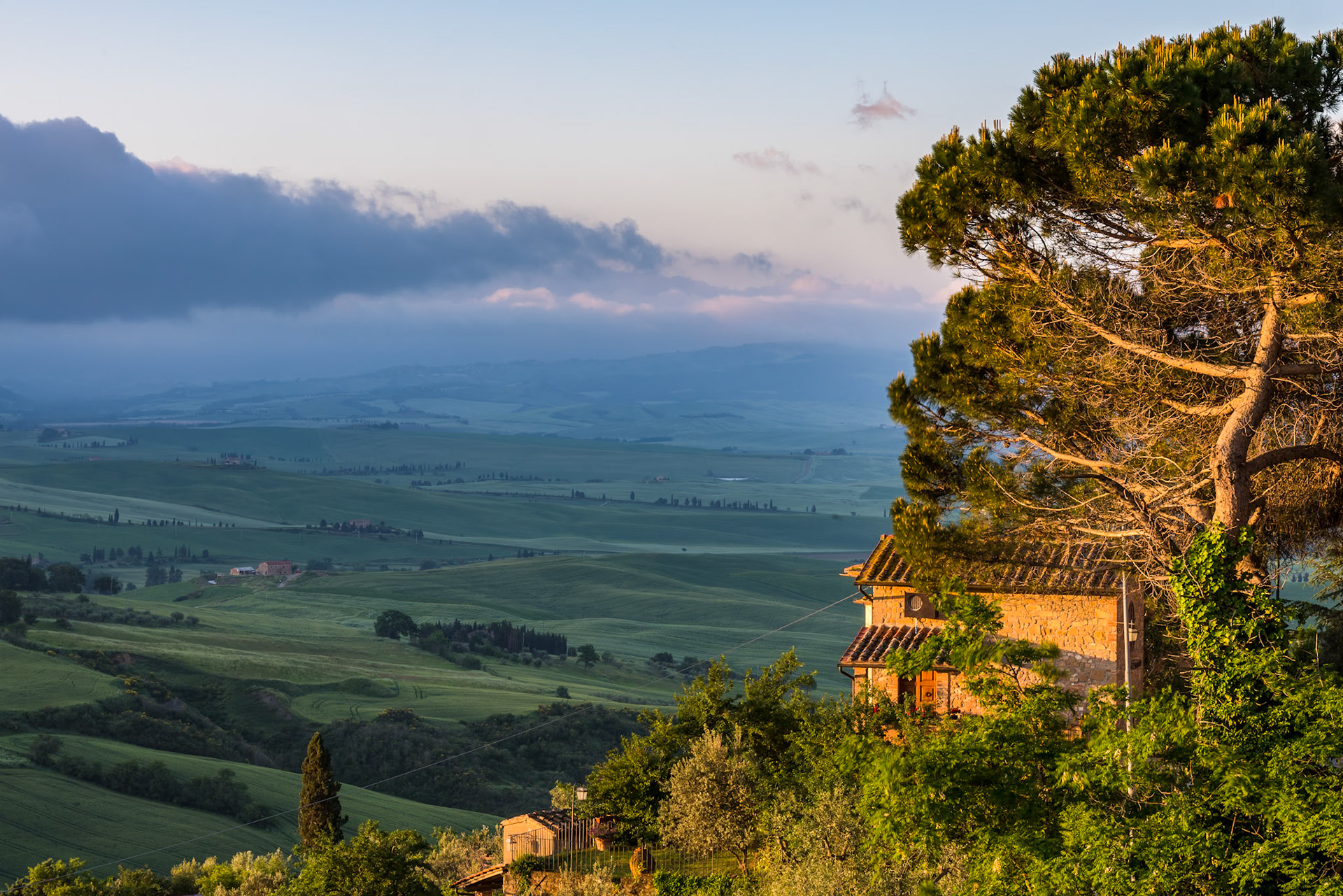Countryside of Val d'Orcia Tuscany