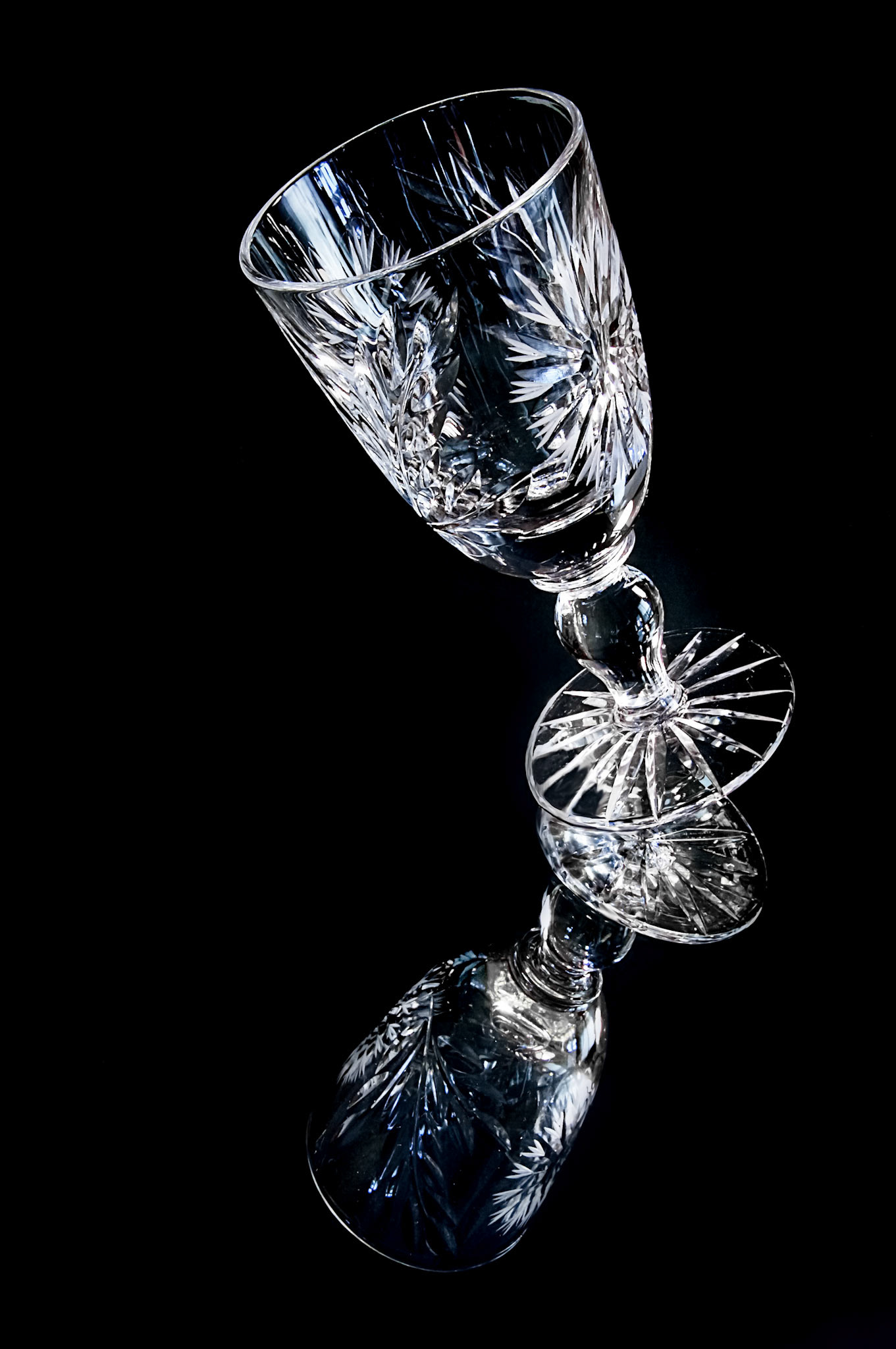 Sherry Glass and reflection