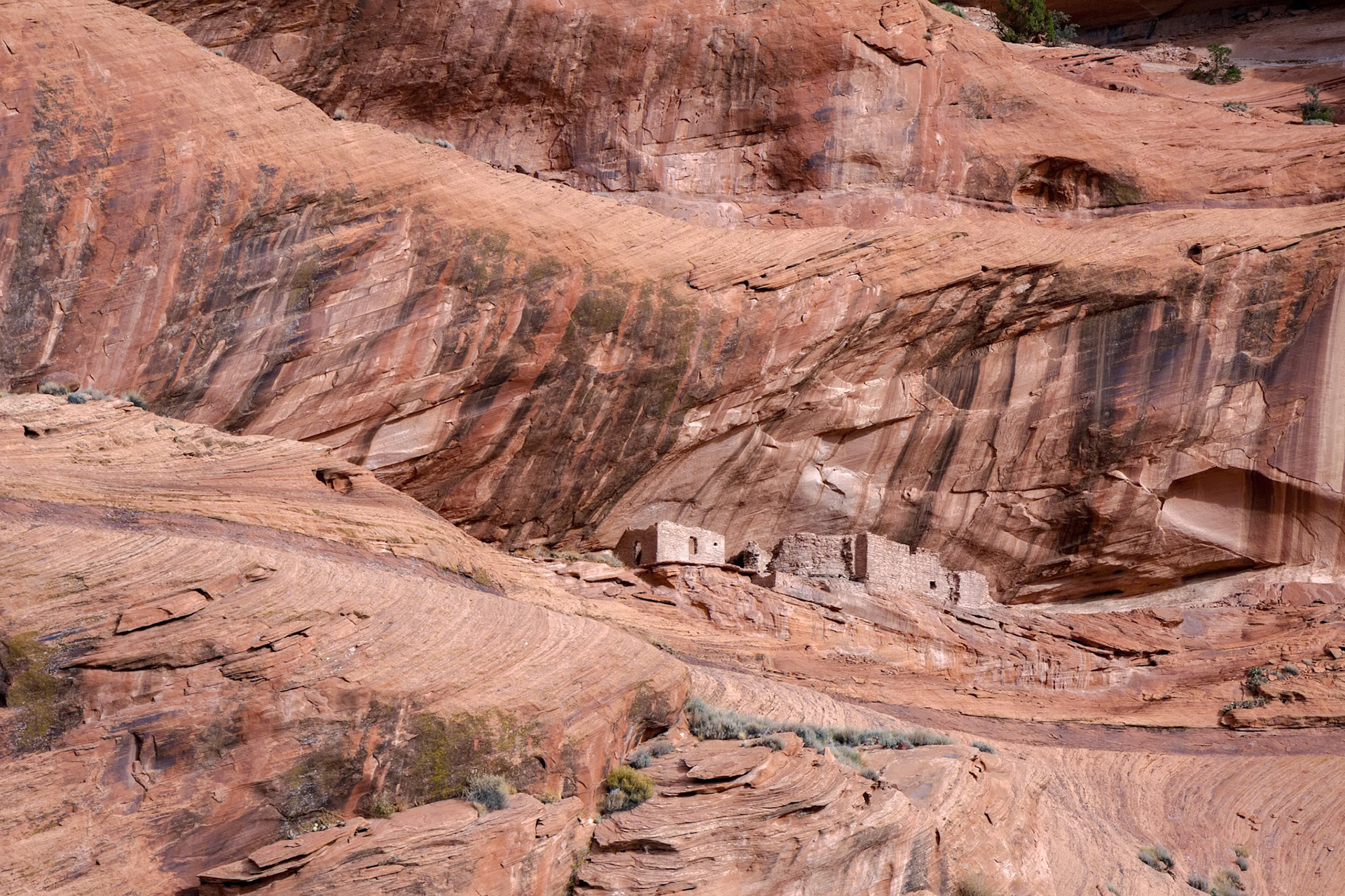 Old Indian dwellings