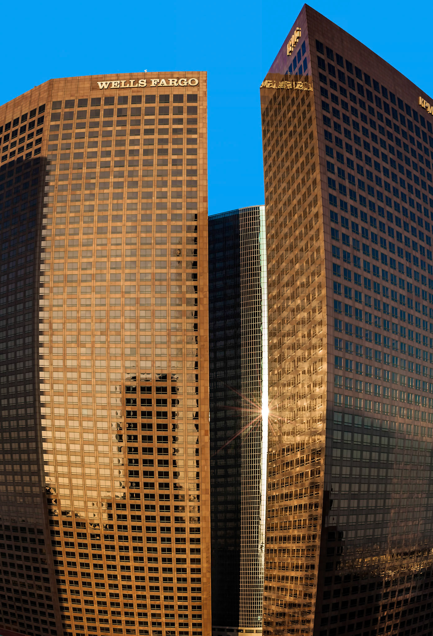 Skyscrapers in the Financial District of Los Angeles