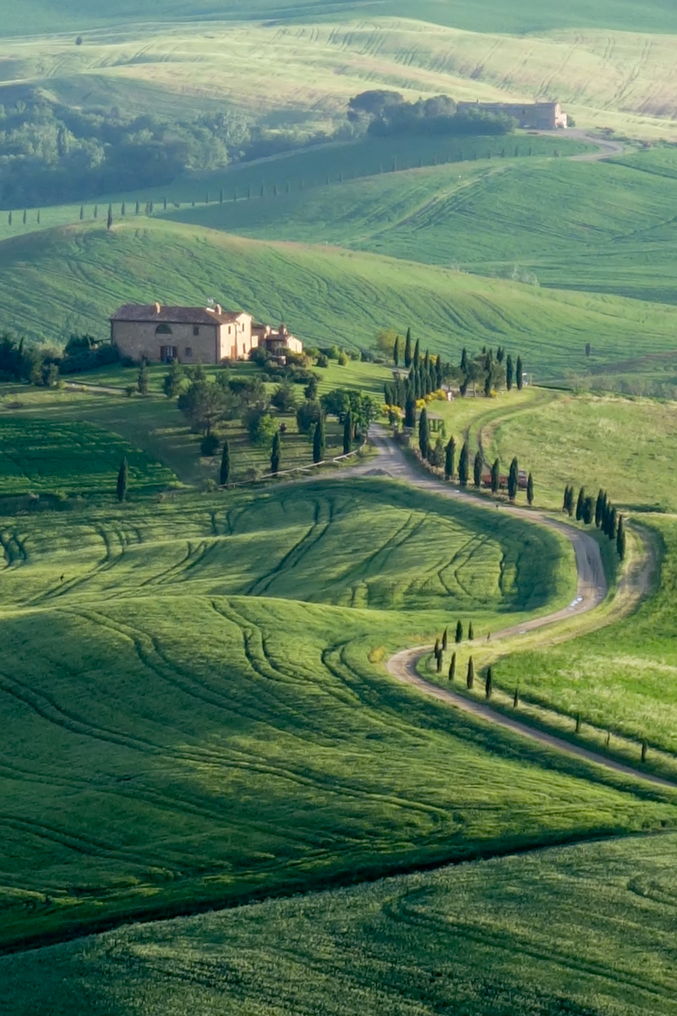 Countryside of Val d'Orcia Tuscany