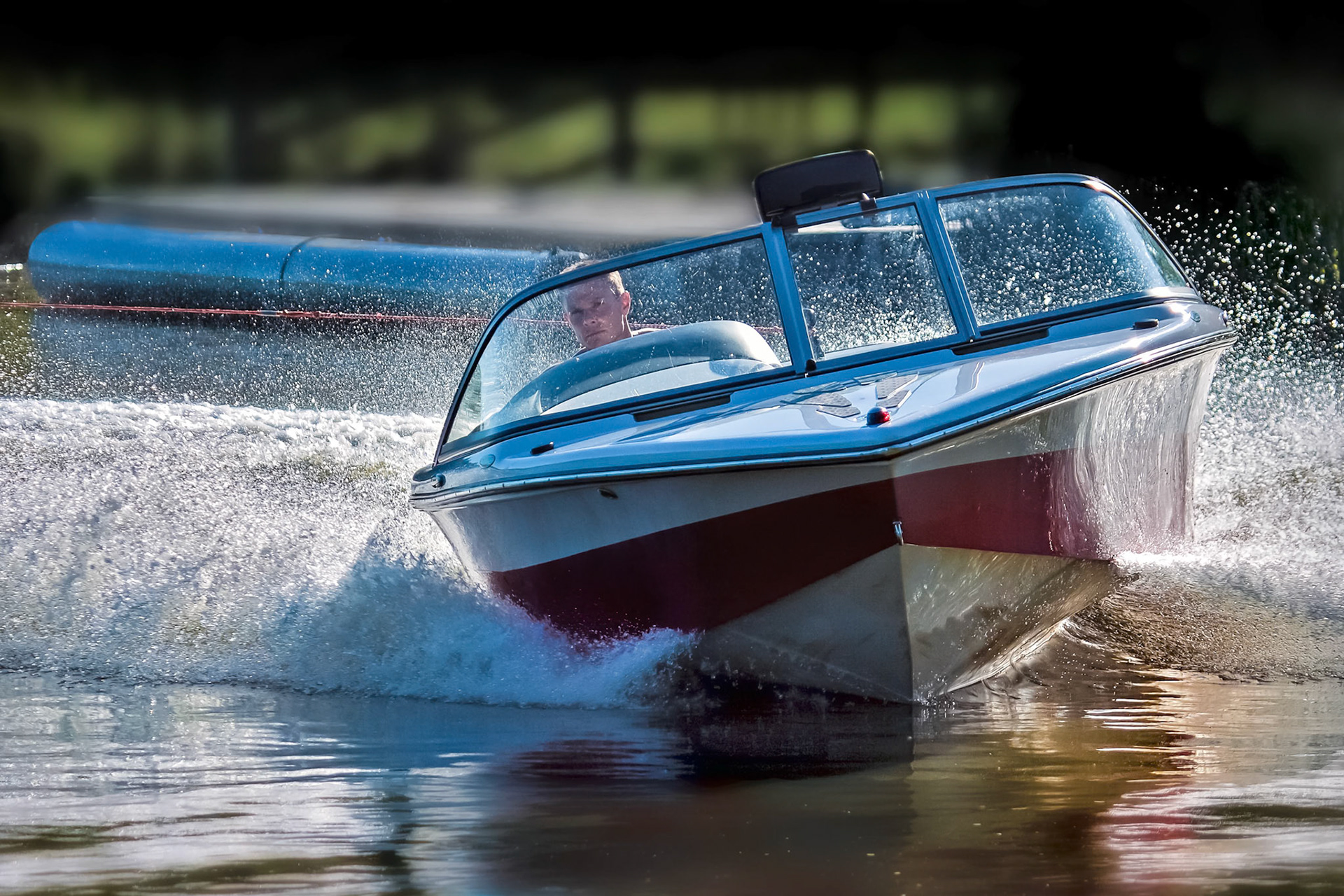 Water Skiing at Wiremill Lake East Grinstead