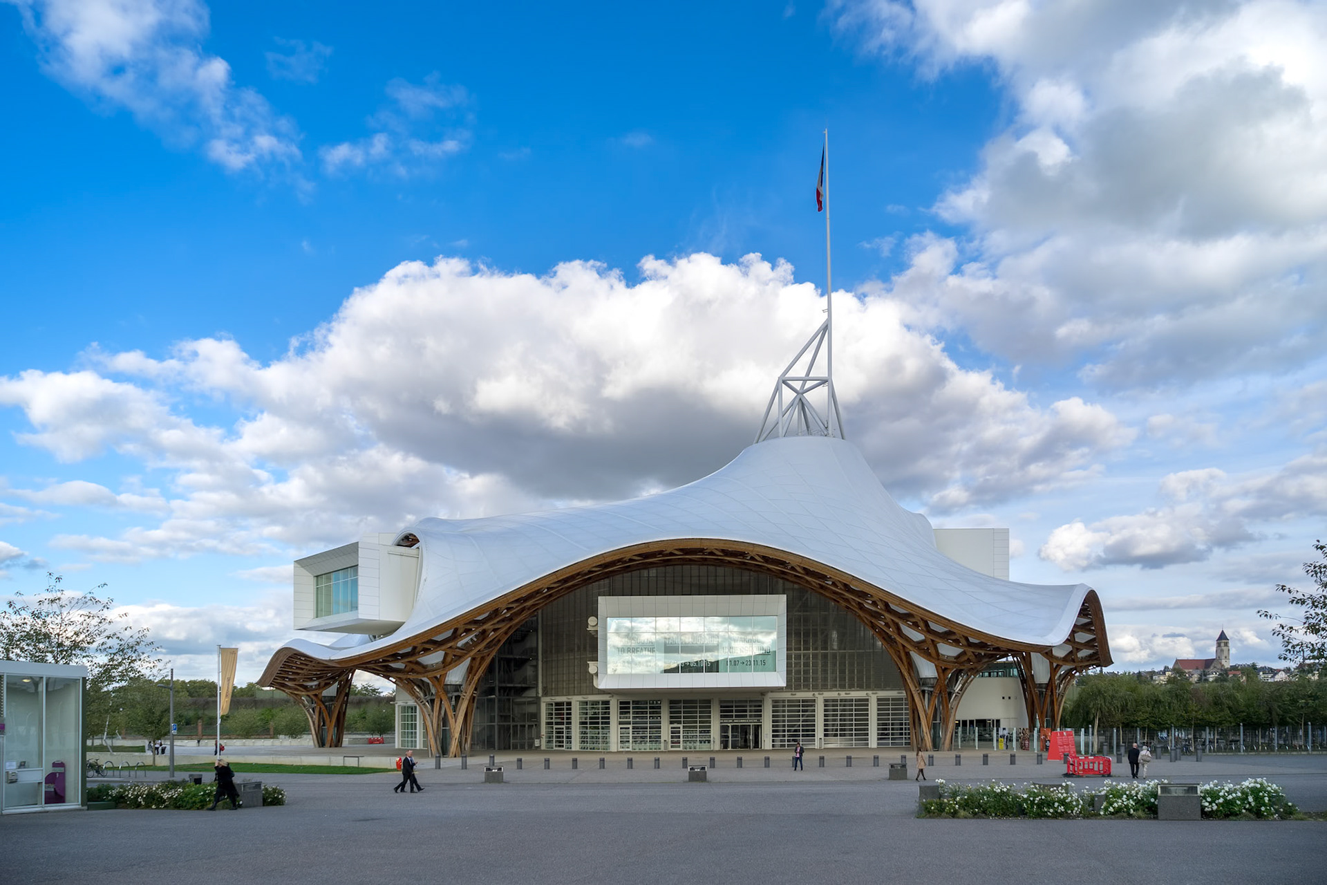 Pompidou Centre in Metz Lorraine Moselle France