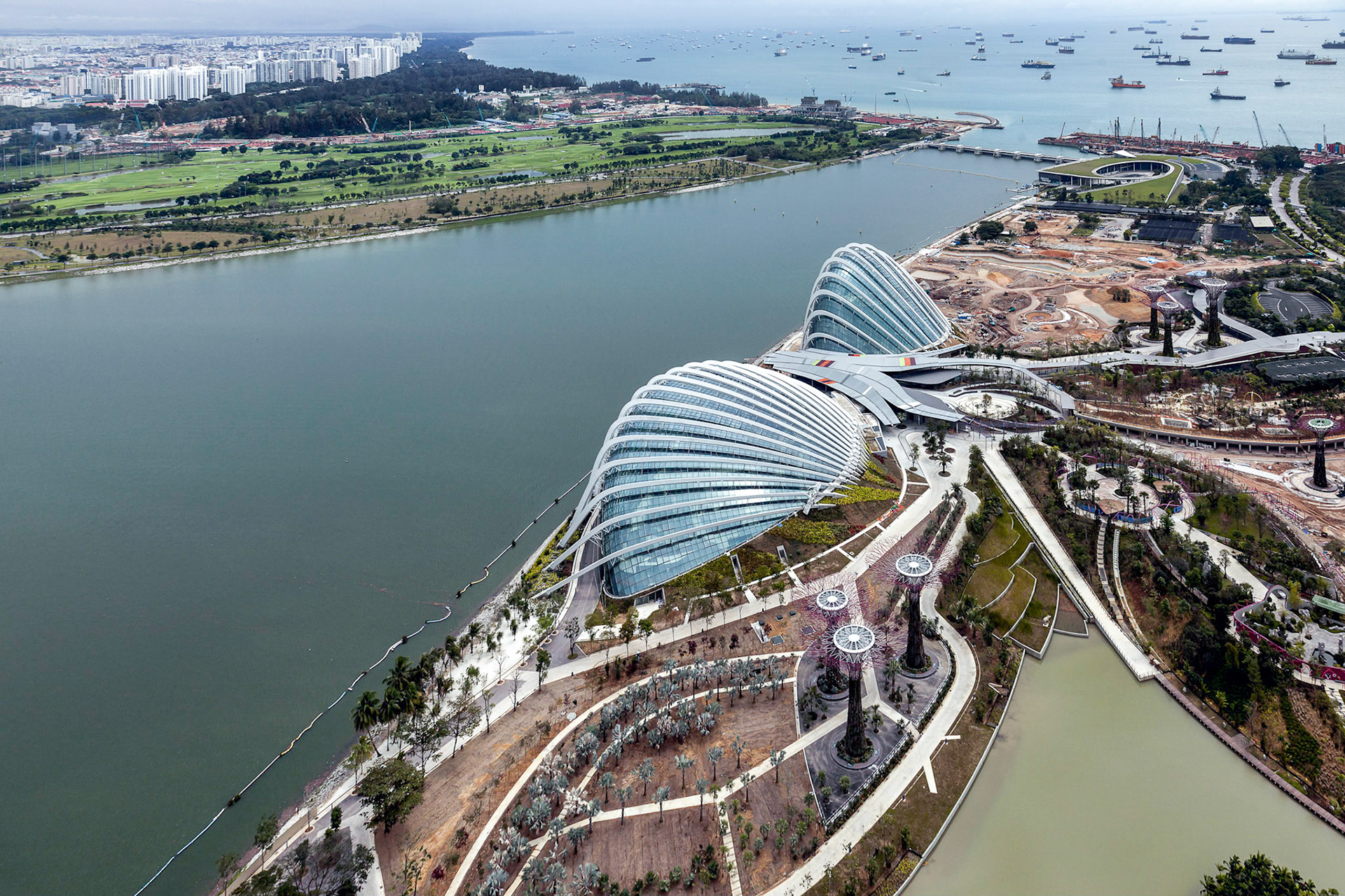 New Botanical Gardens under Construction in Singapore