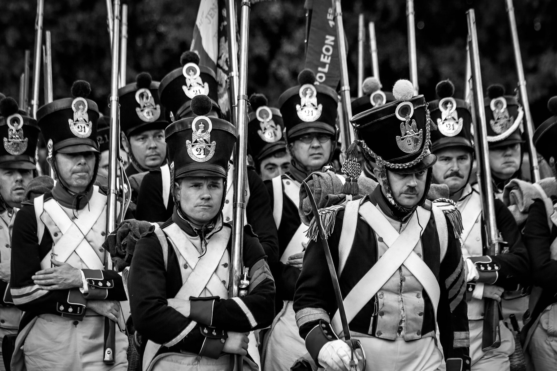 Napoleons Defeated Troops