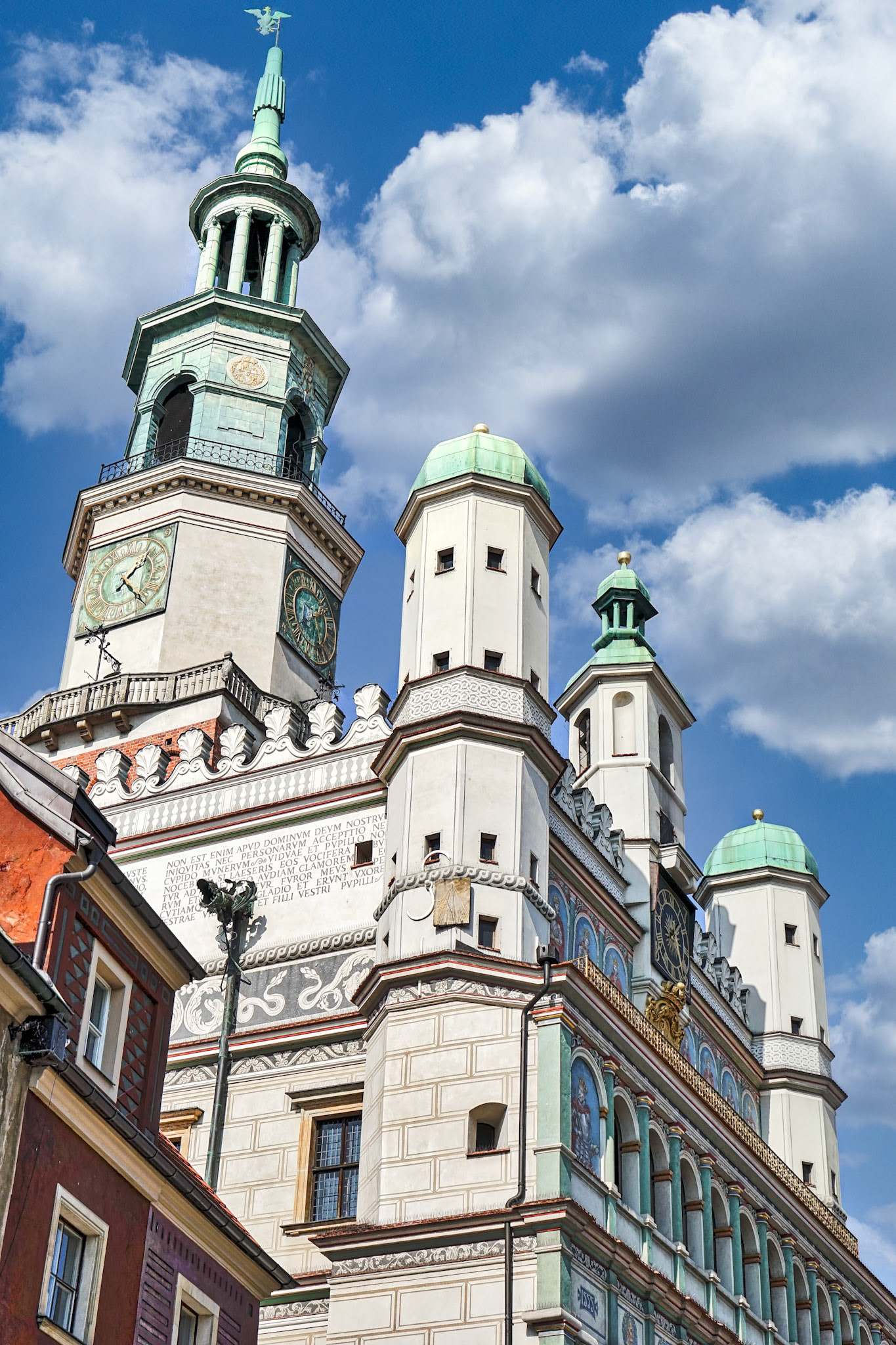 Town Hall Clock Tower in Poznan