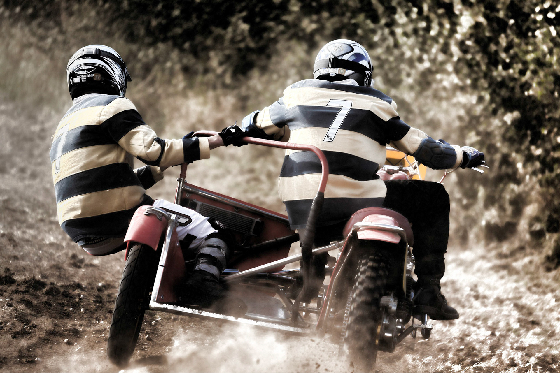Sidecar Motocross at the Goodwood Revival