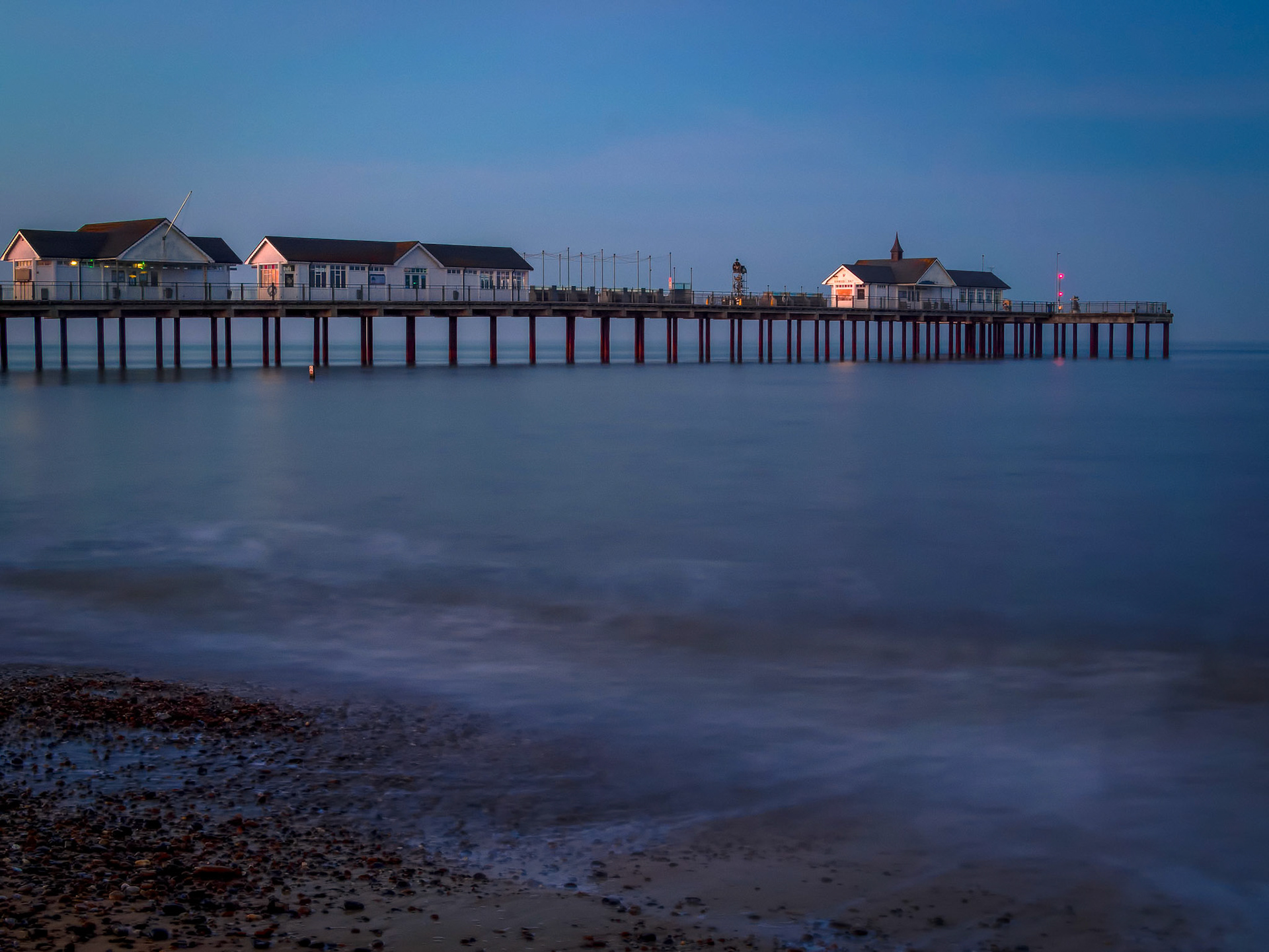 Nighttime at Southwold Pier