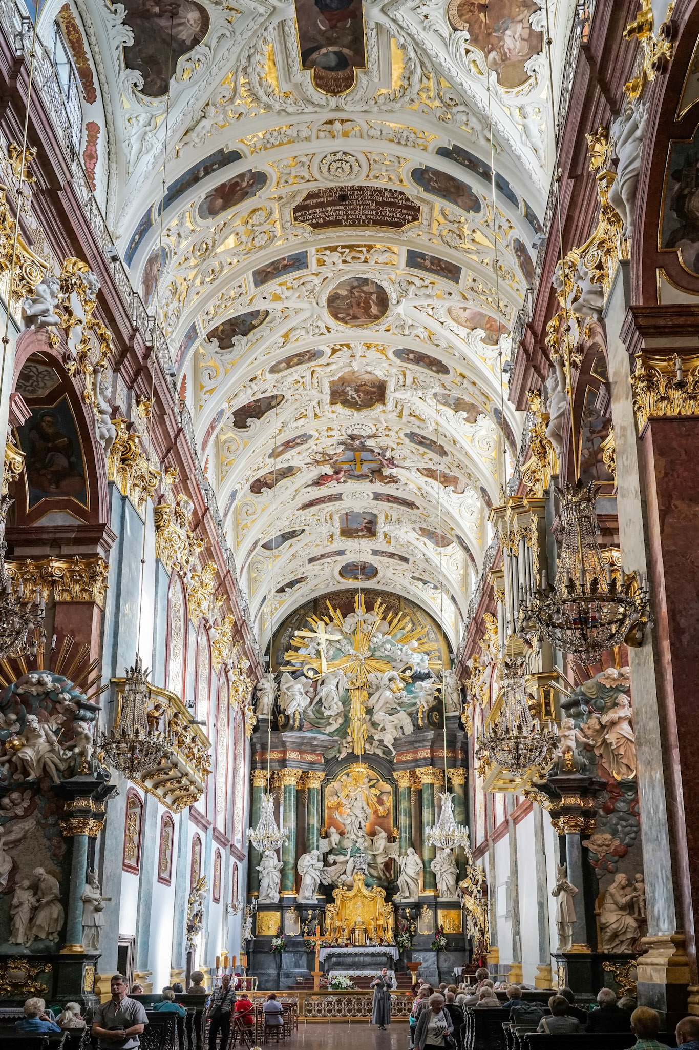 Partial View of the Jasna Gora Monastery in Czestochowa Poland