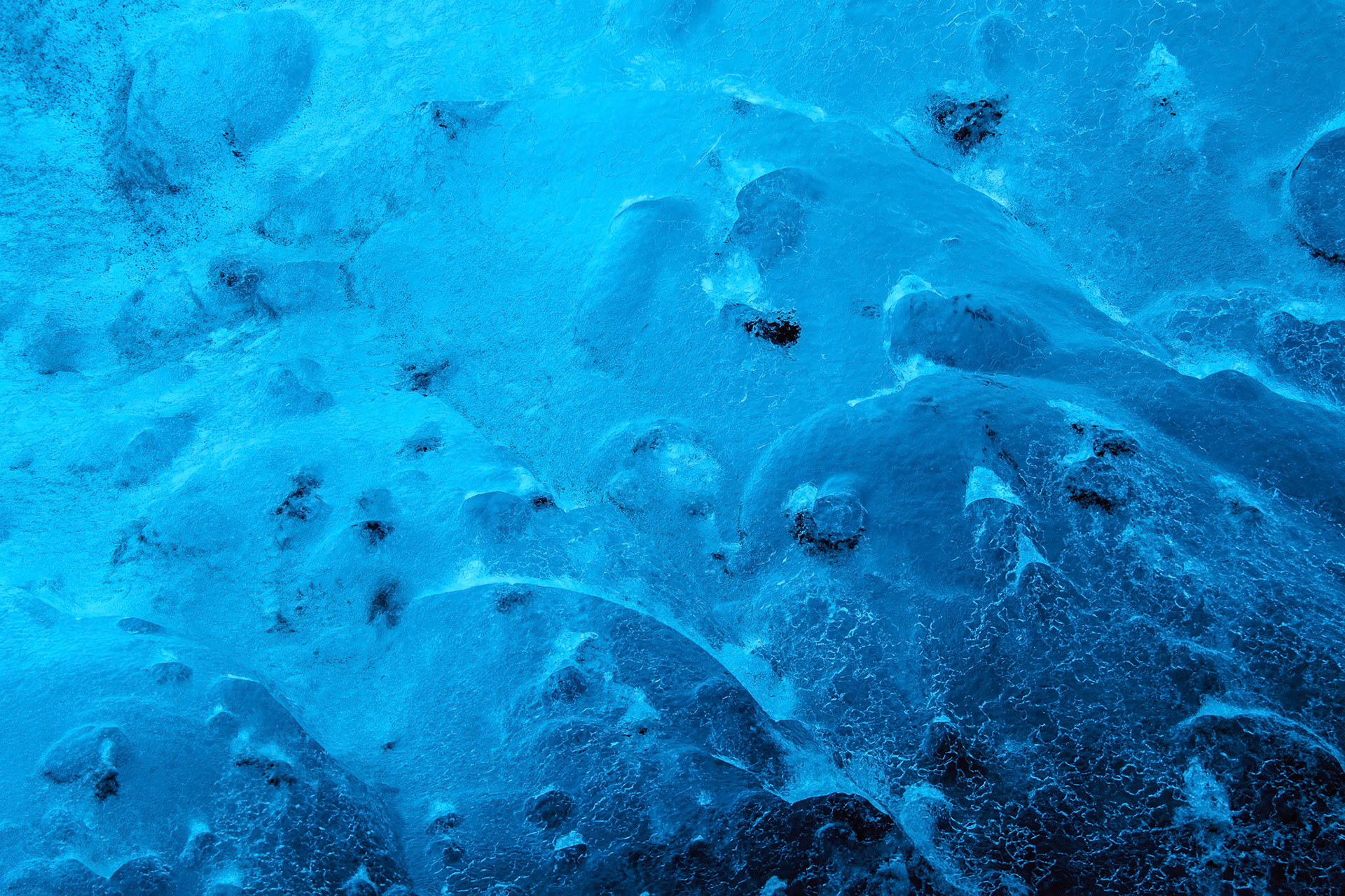 Crystal Ice Cave near Jokulsarlon