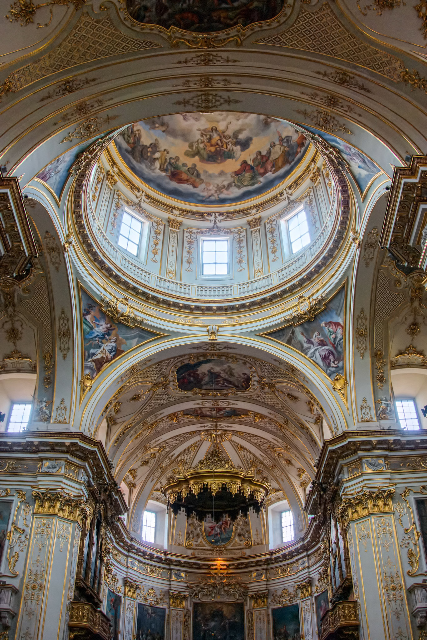 Interior View of the Cathedral of St Alexander in Bergamo