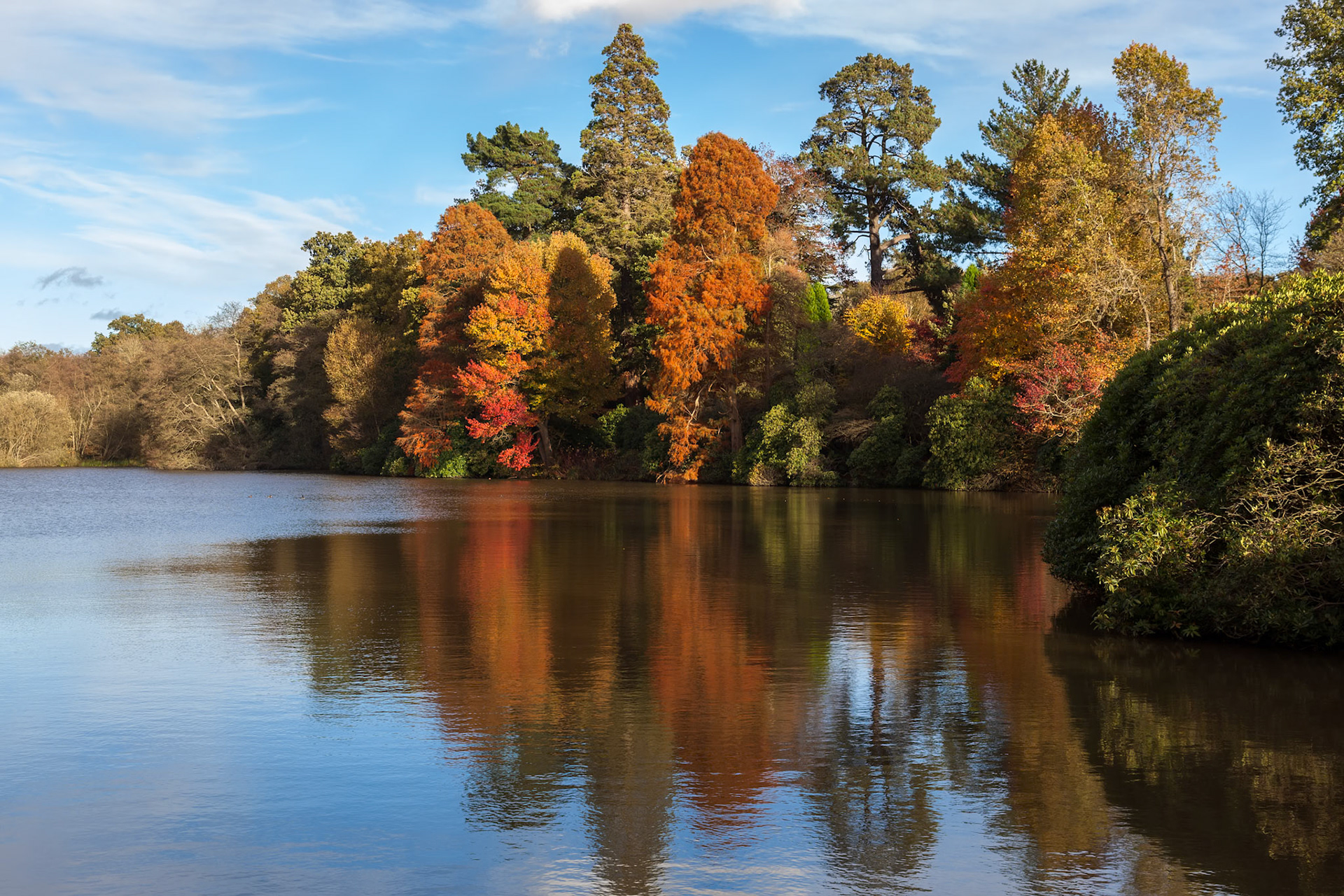 Sheffield Park Gardens in Autumn