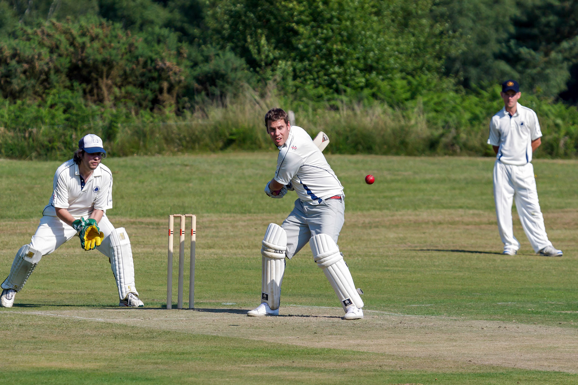 Village Cricket being Played at Coleman's Hatch