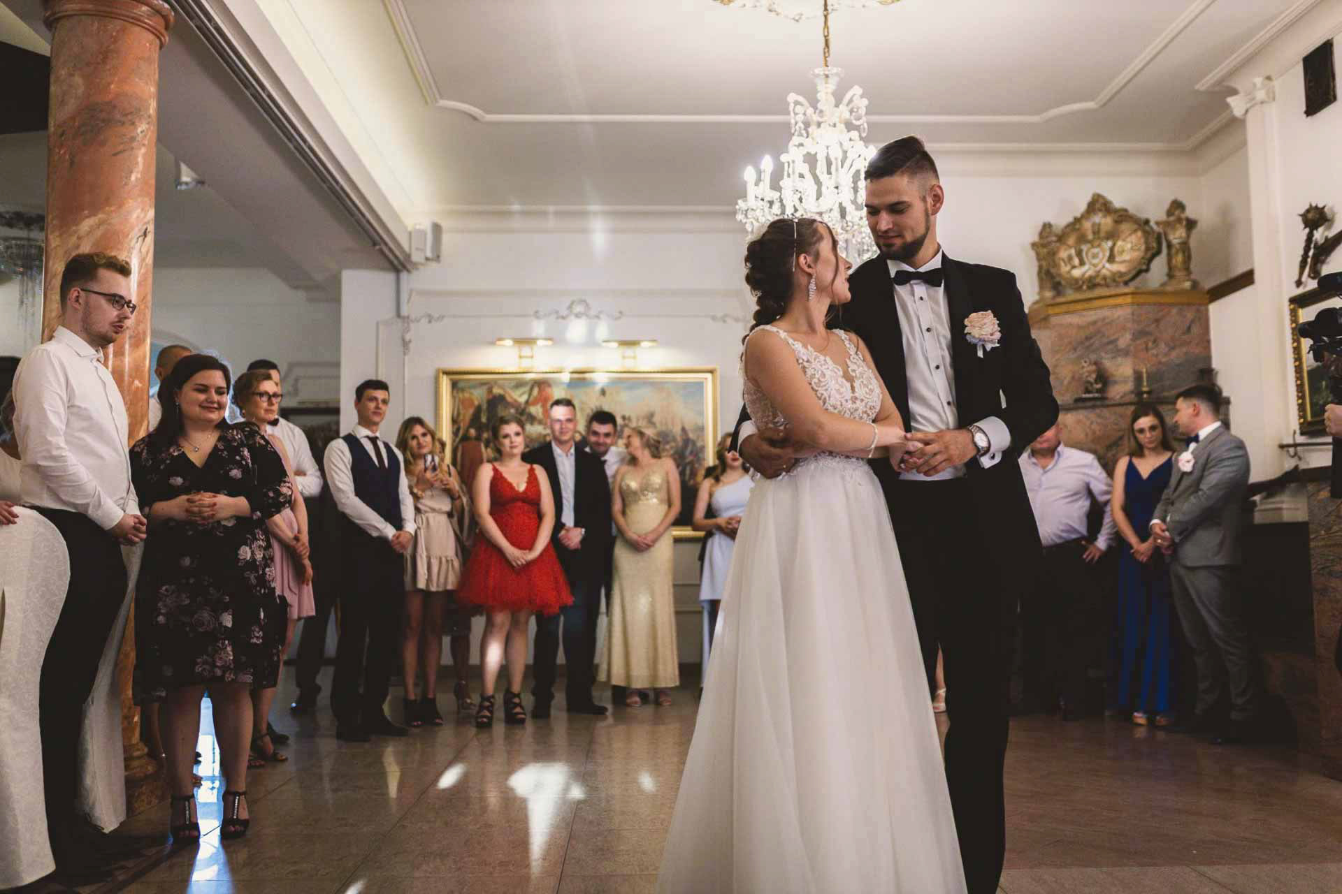 Reportaż ślubny w Szczecinie - pierwszy taniec