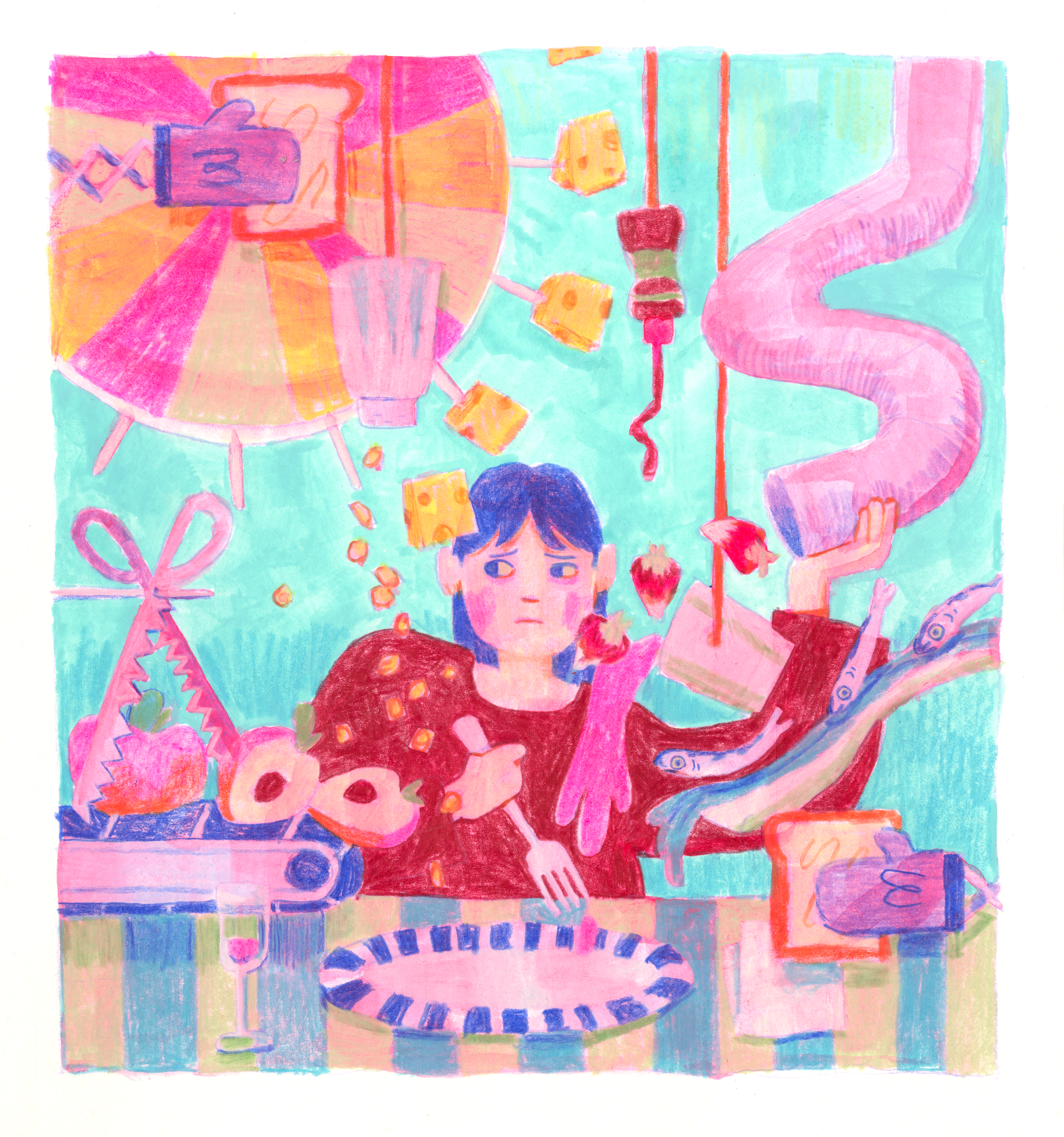 Illustration for The Gullet "Do You Know About ARFID?" article