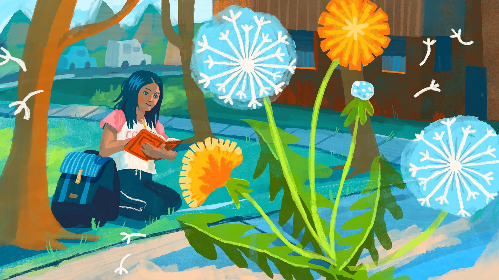 Illustration for Edutopia "A Simple Science Activity to Encourage Close Observation"