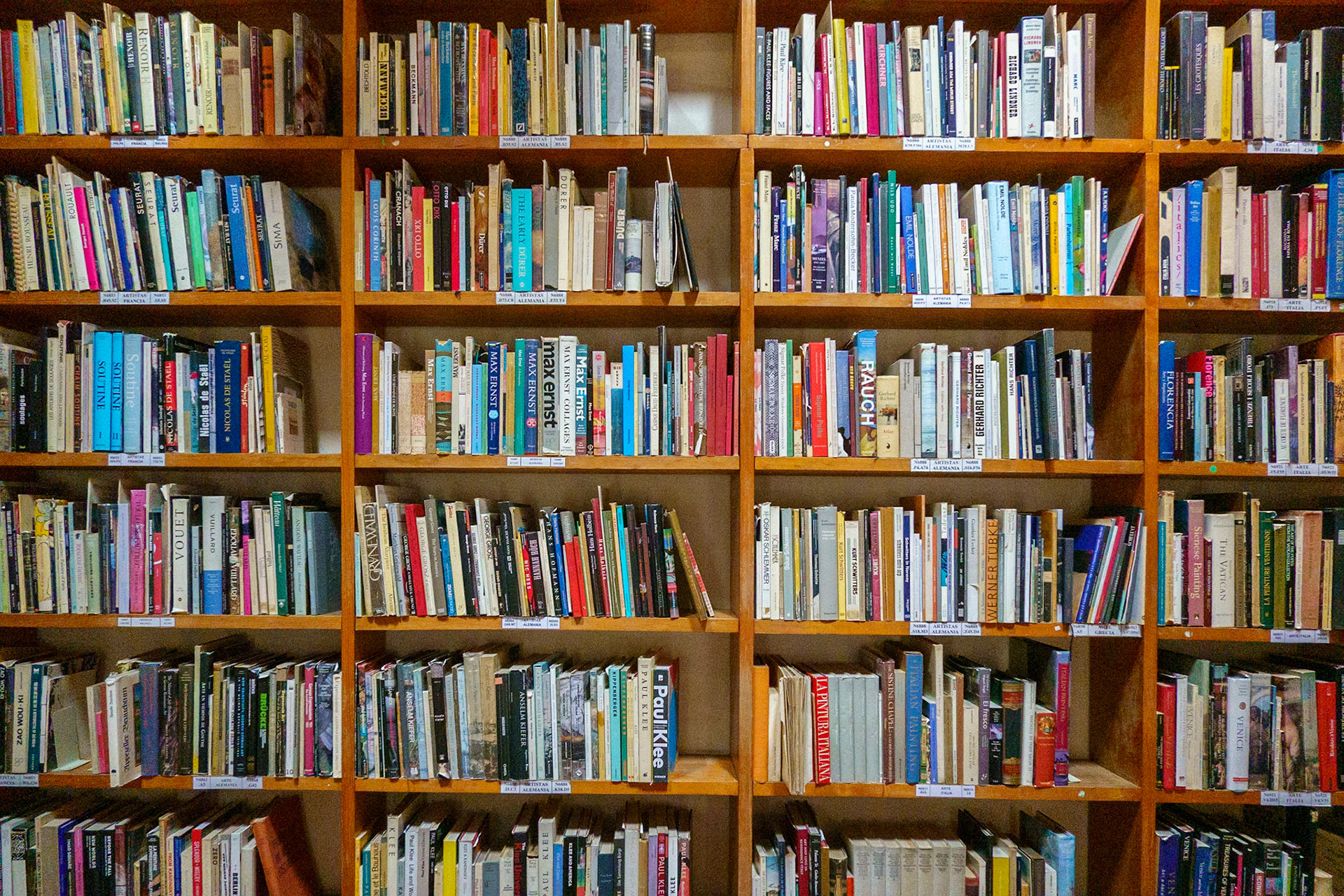 Library at the Graphic Art Institute, Oaxaca