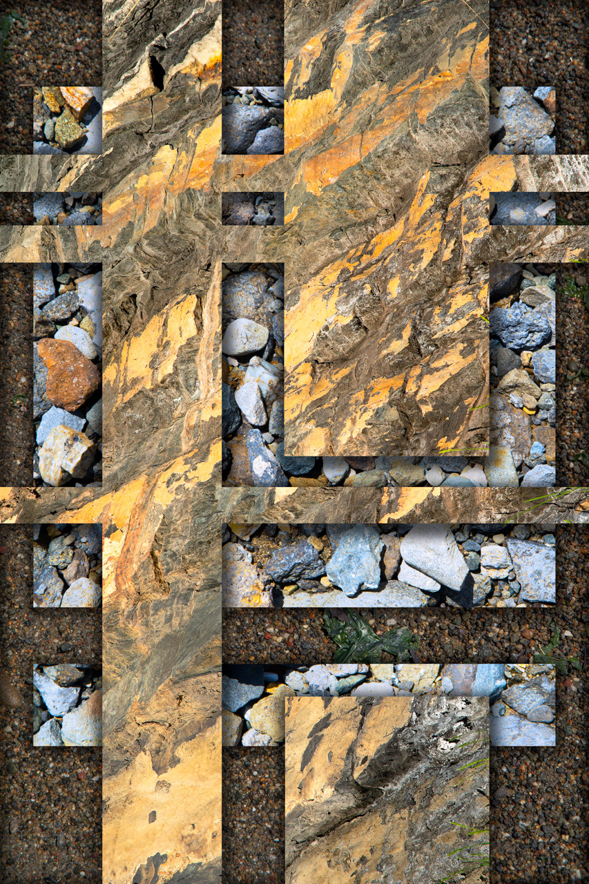 Transition: Rock - Gravel - Sand