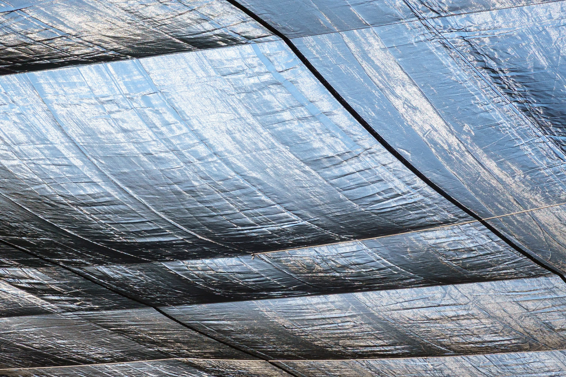 Construction tarp, Mexico City