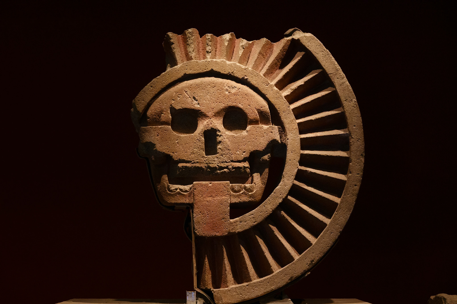 Relic from Teotihuacán at Museo Nacional de Antropología, Mexico City