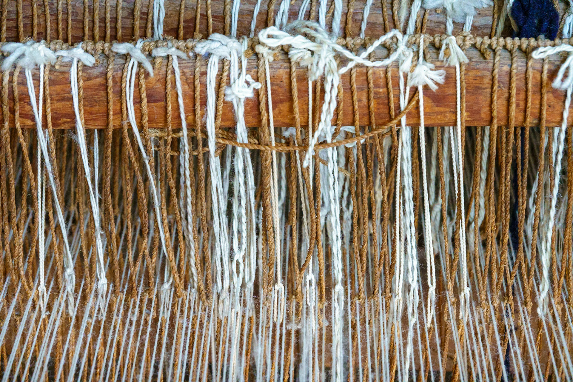 Loom detail in Oaxaca area.
