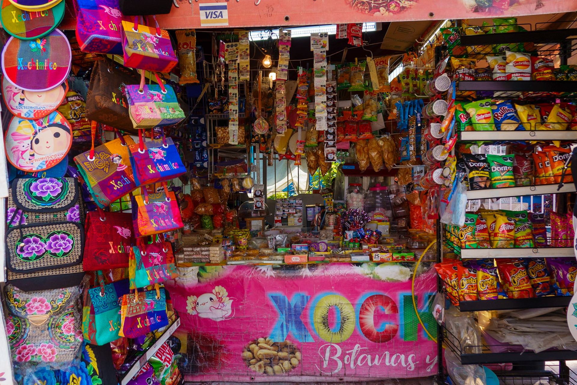 Vendor shop, Mexico City