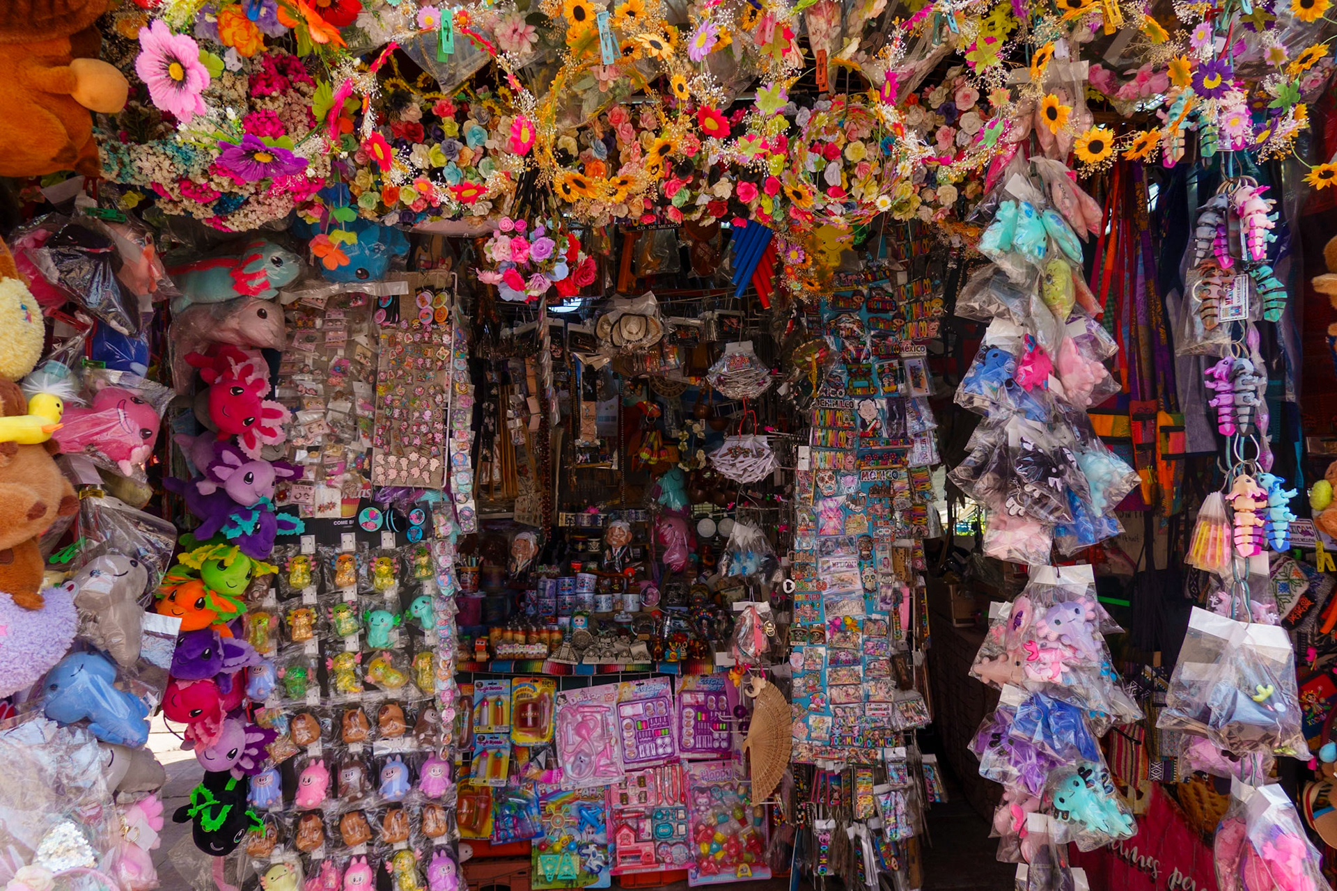 Vendor shop, Mexico City