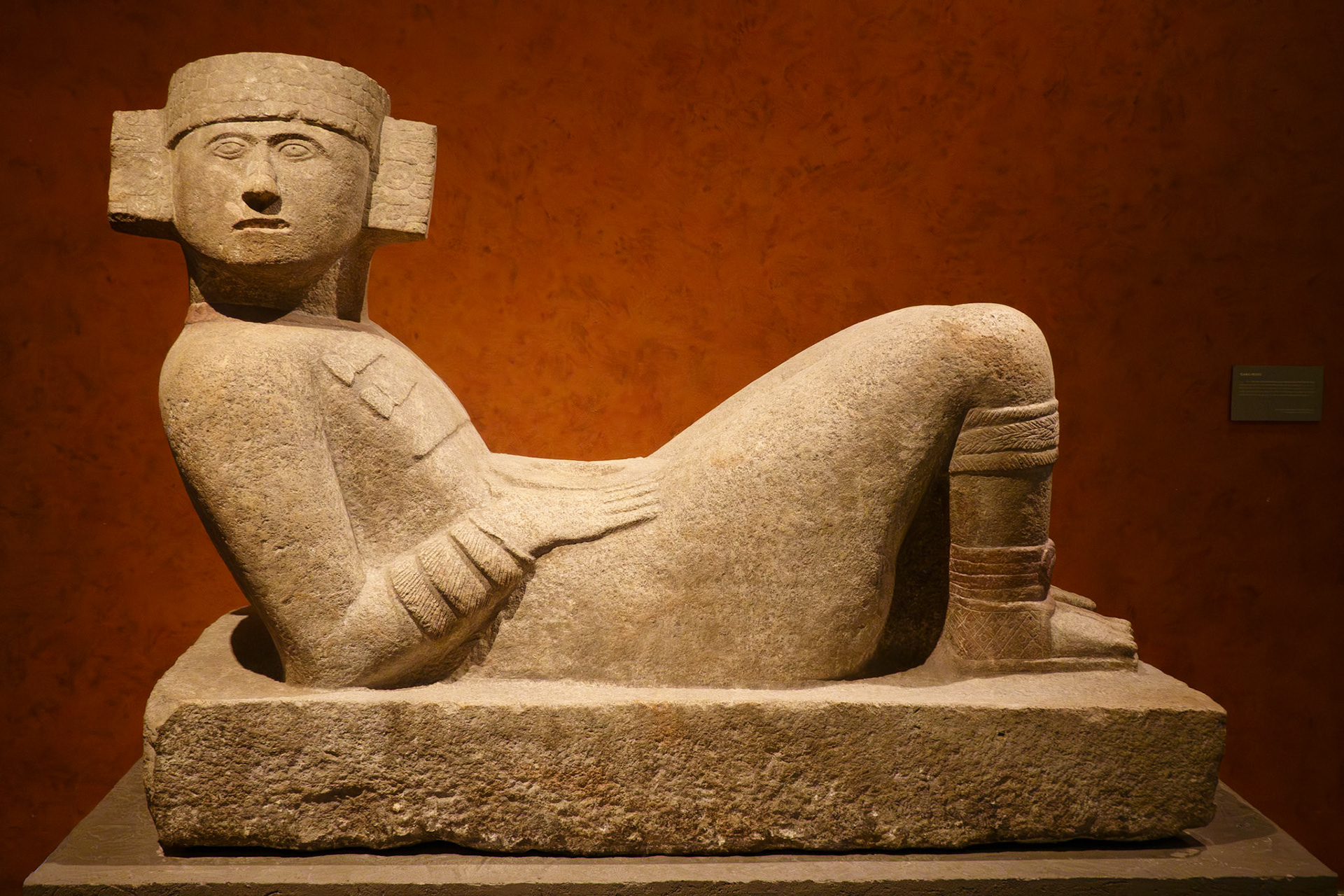 Serenity personified at the anthropology museum in Mexico City