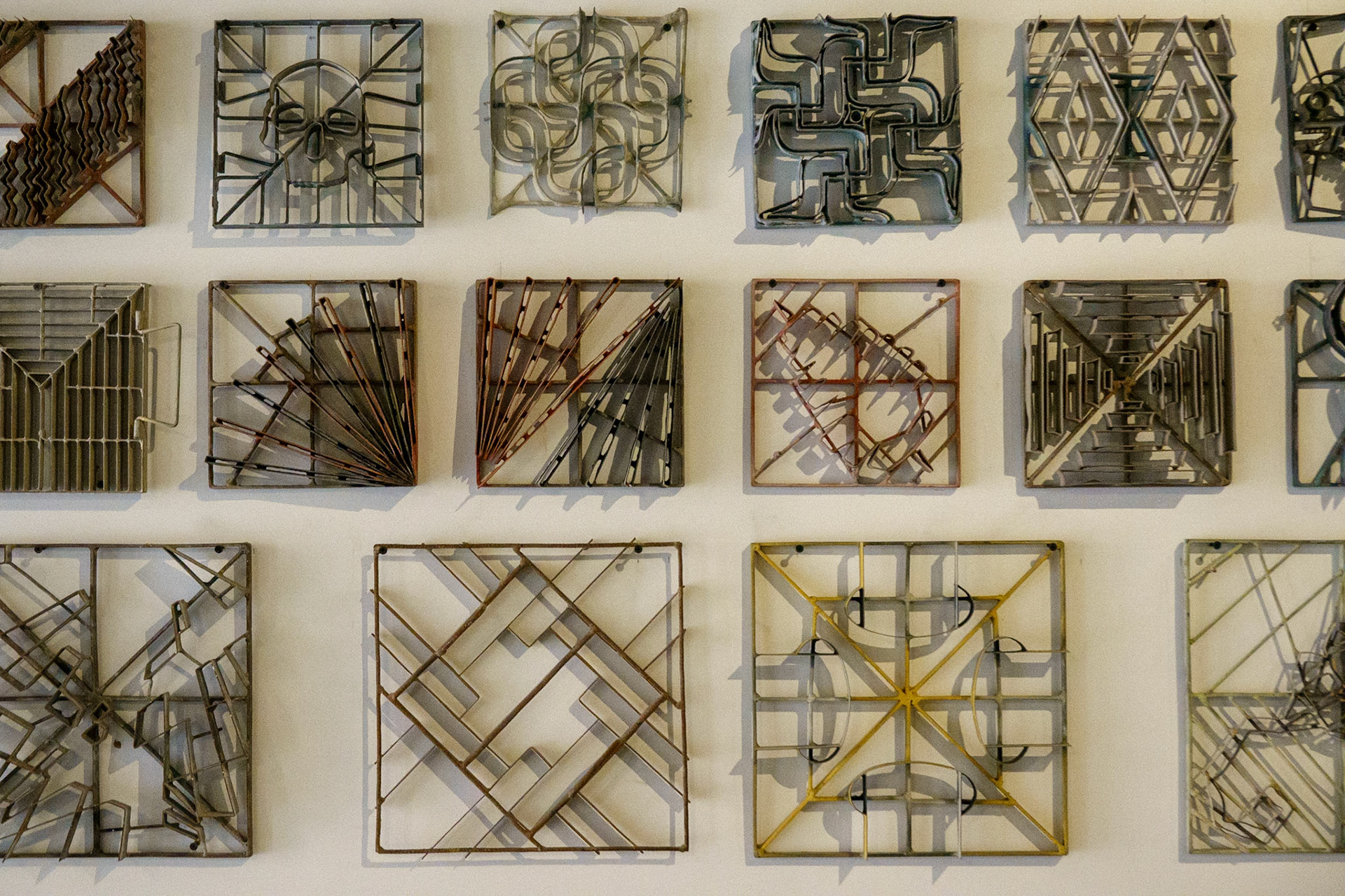 Tile stamps near Oaxaca