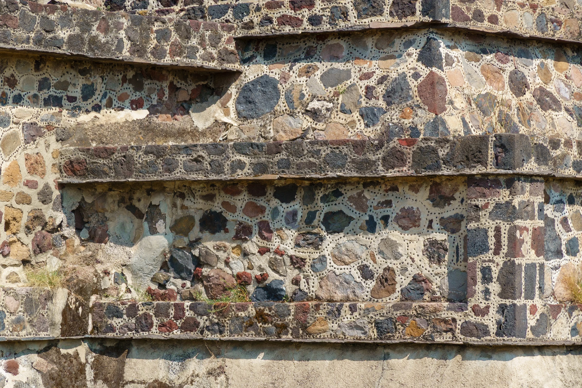 Wall at Teotihuacan