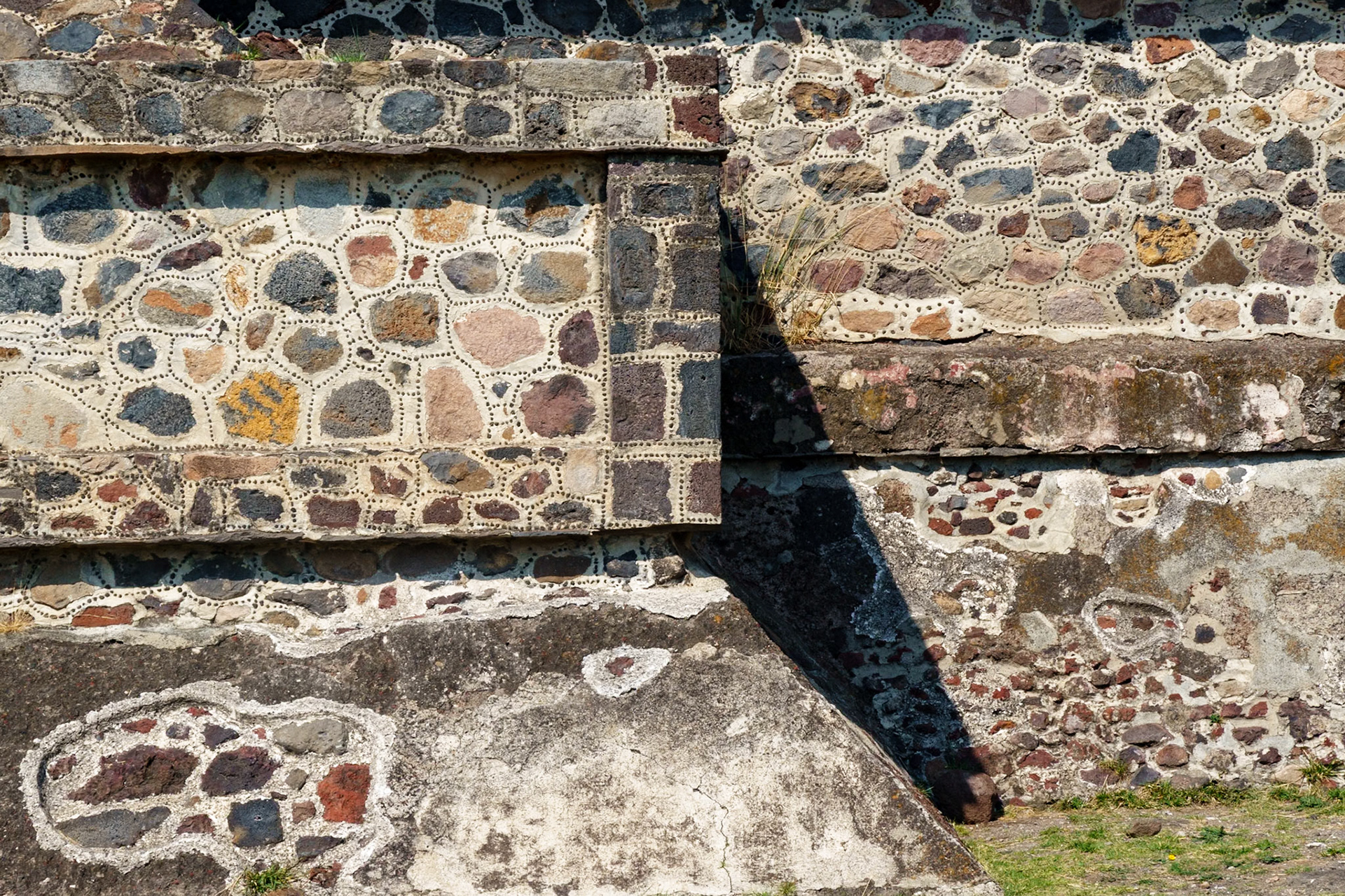 Wall at Teotihuacan