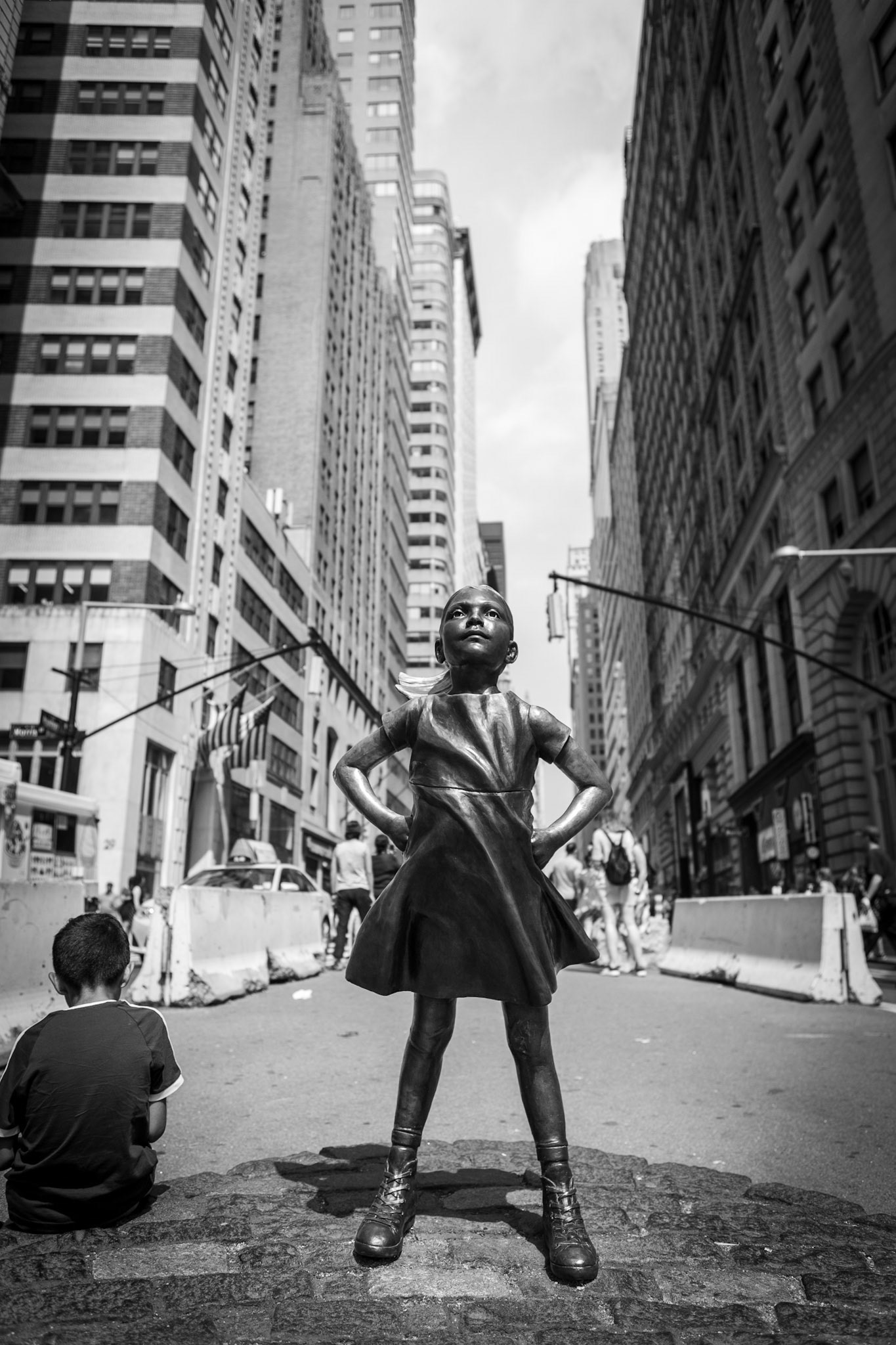 Fearless Girl in Wall Street