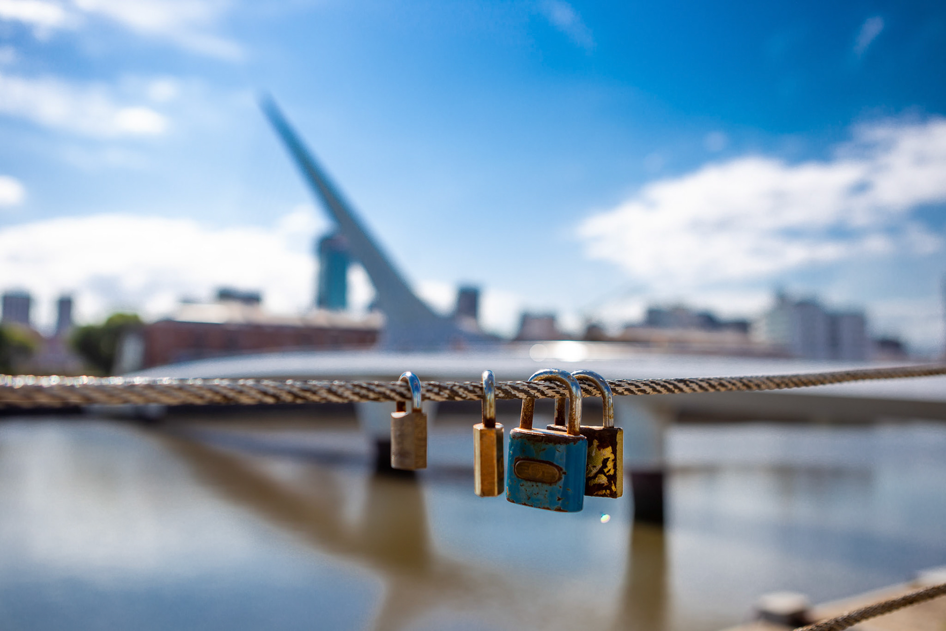 Locks at Puerto Madero