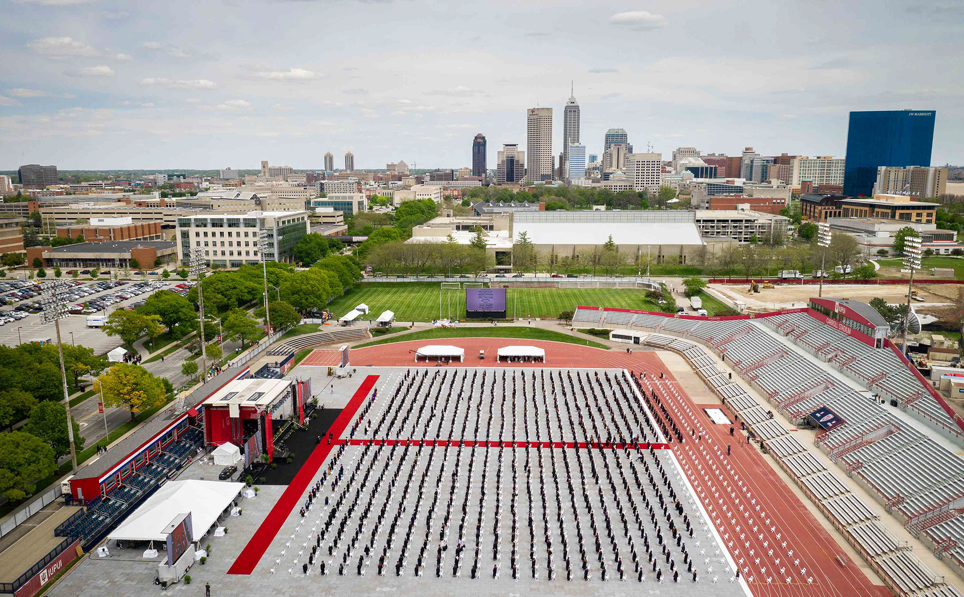 IU Indy commencement.