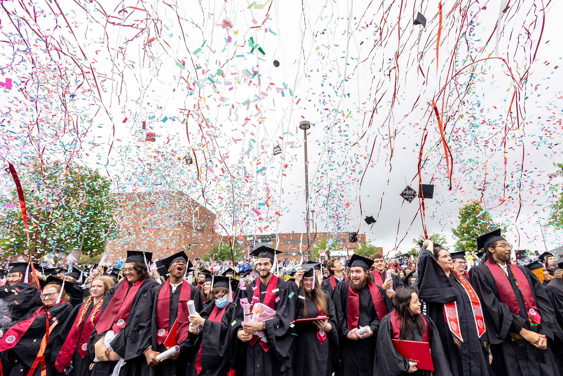 IU Southeast graduates.