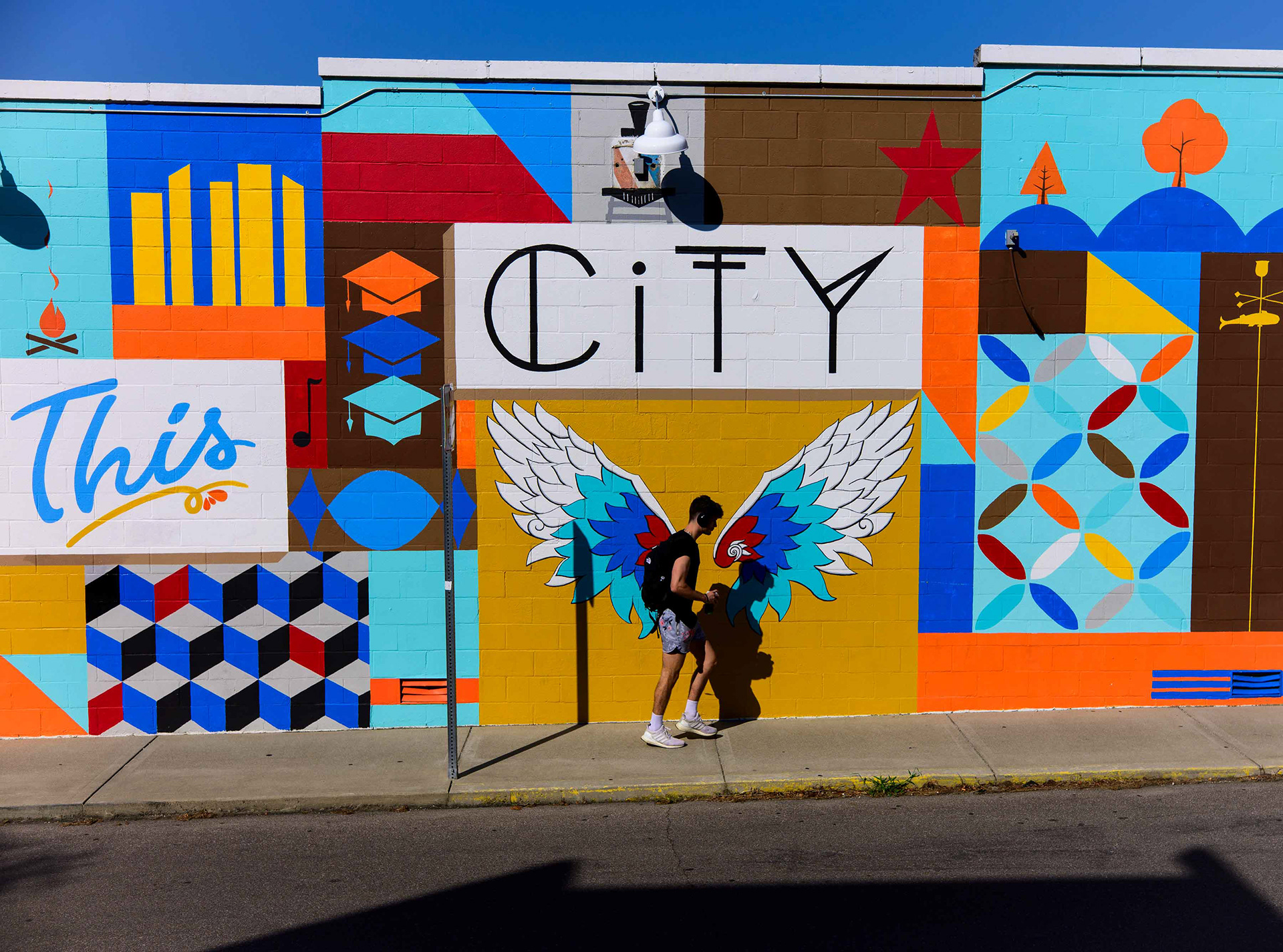 Bloomington mural.