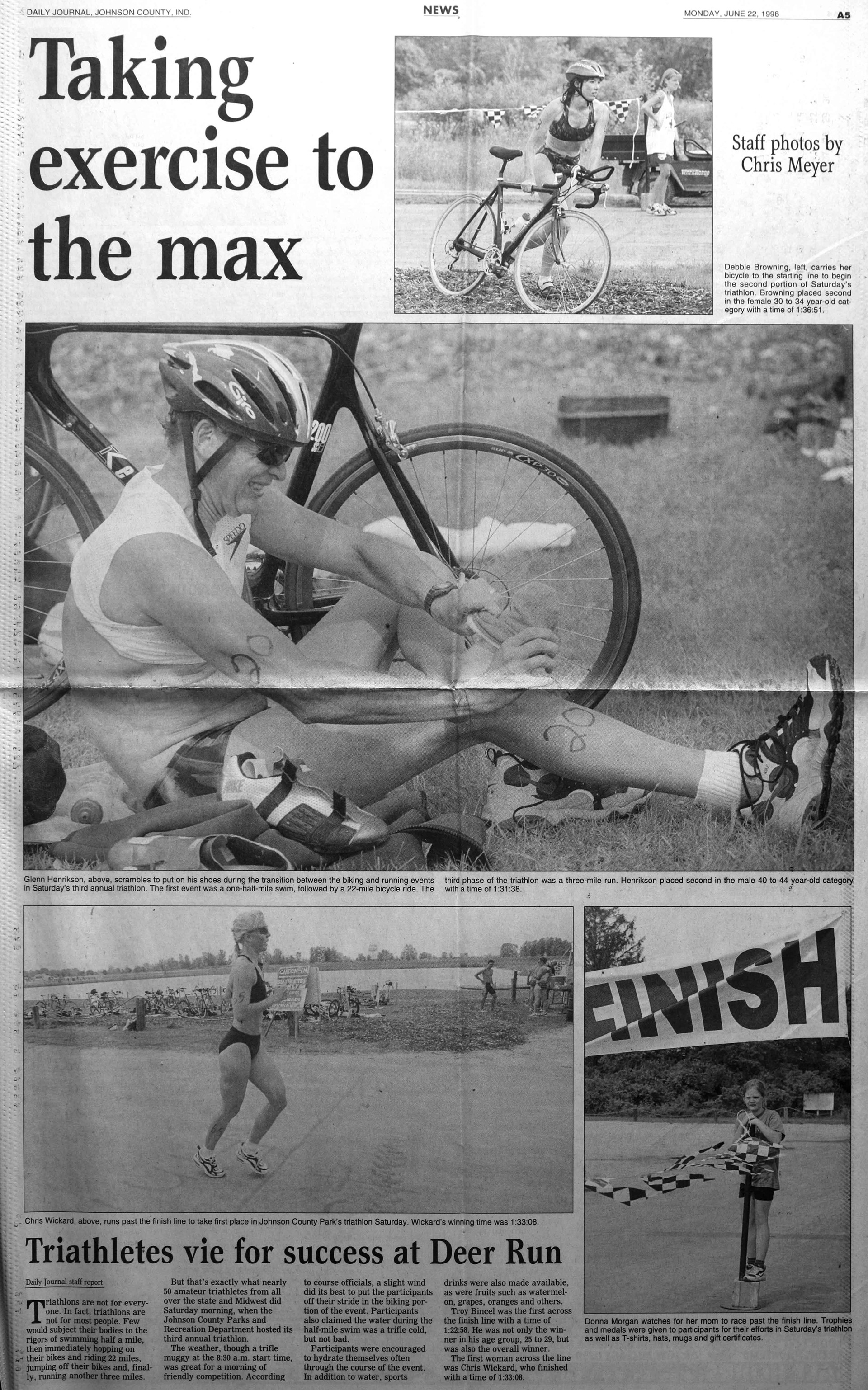 Daily Journal of Franklin June 22, 1998.