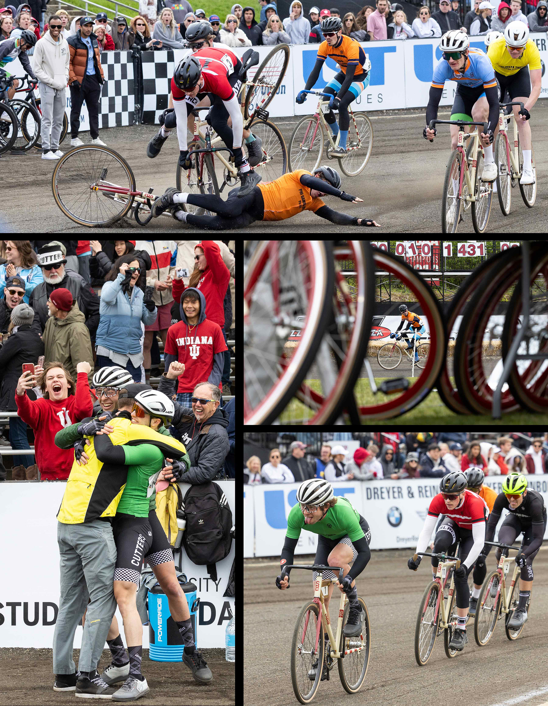 Men's Little 500 bike race.