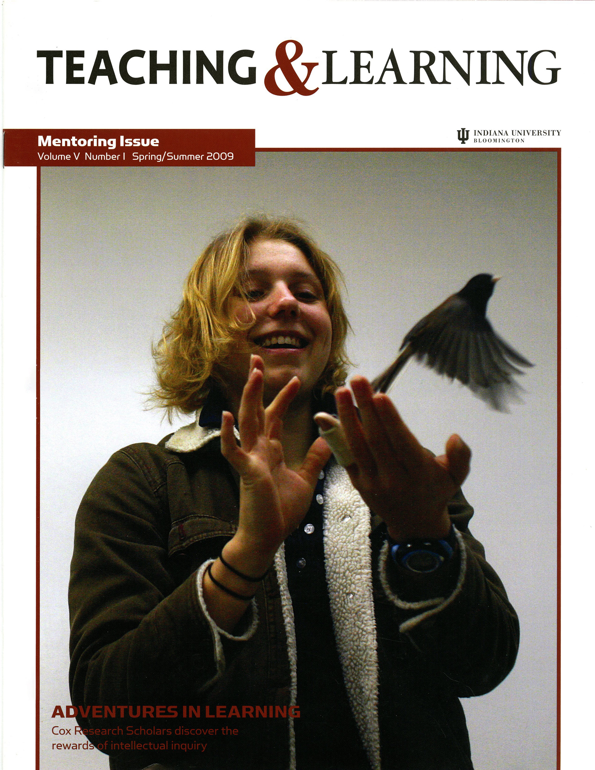 Academic magazine cover 2009