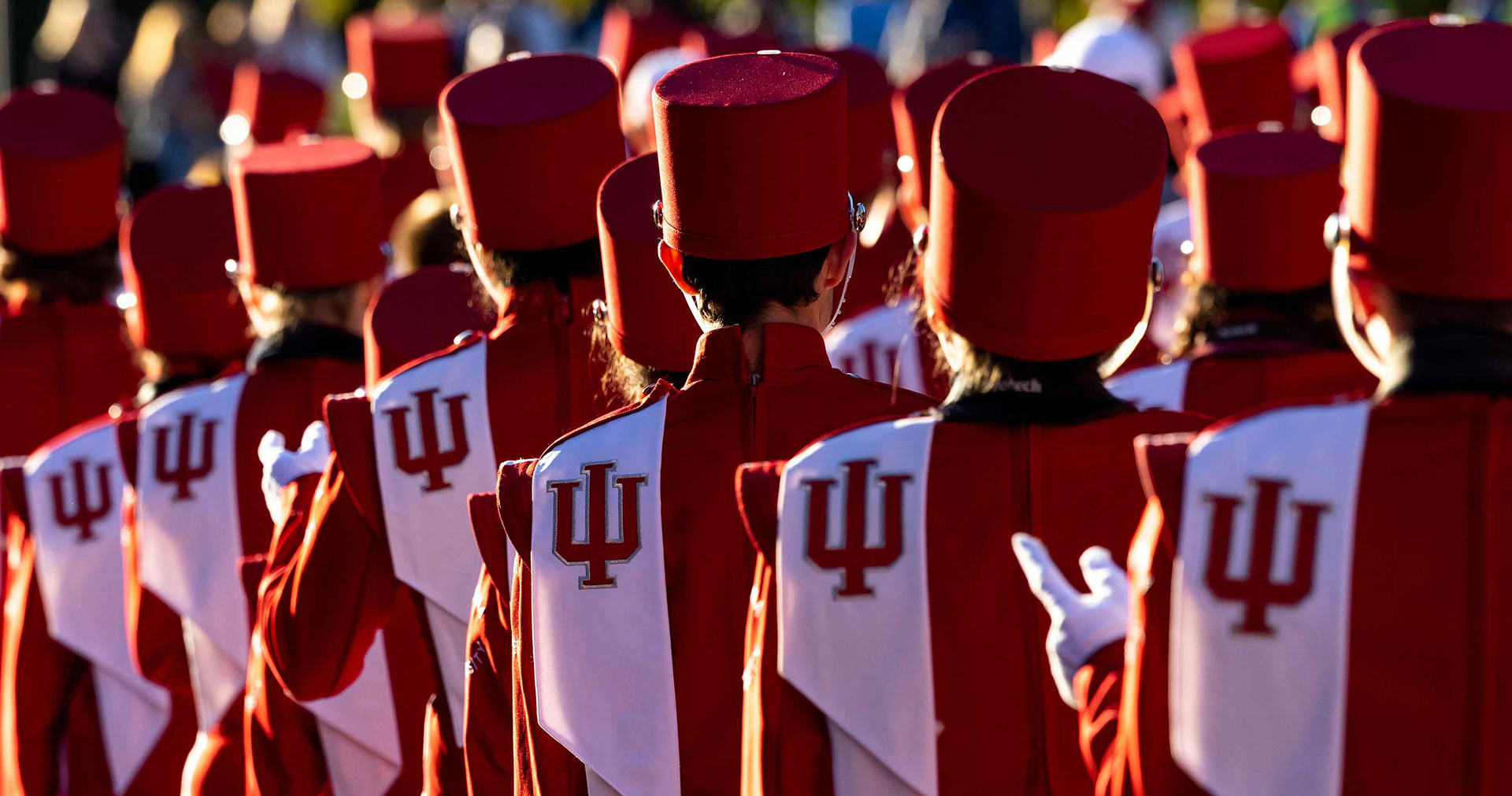 The Marching Hundred entertains during homecoming.