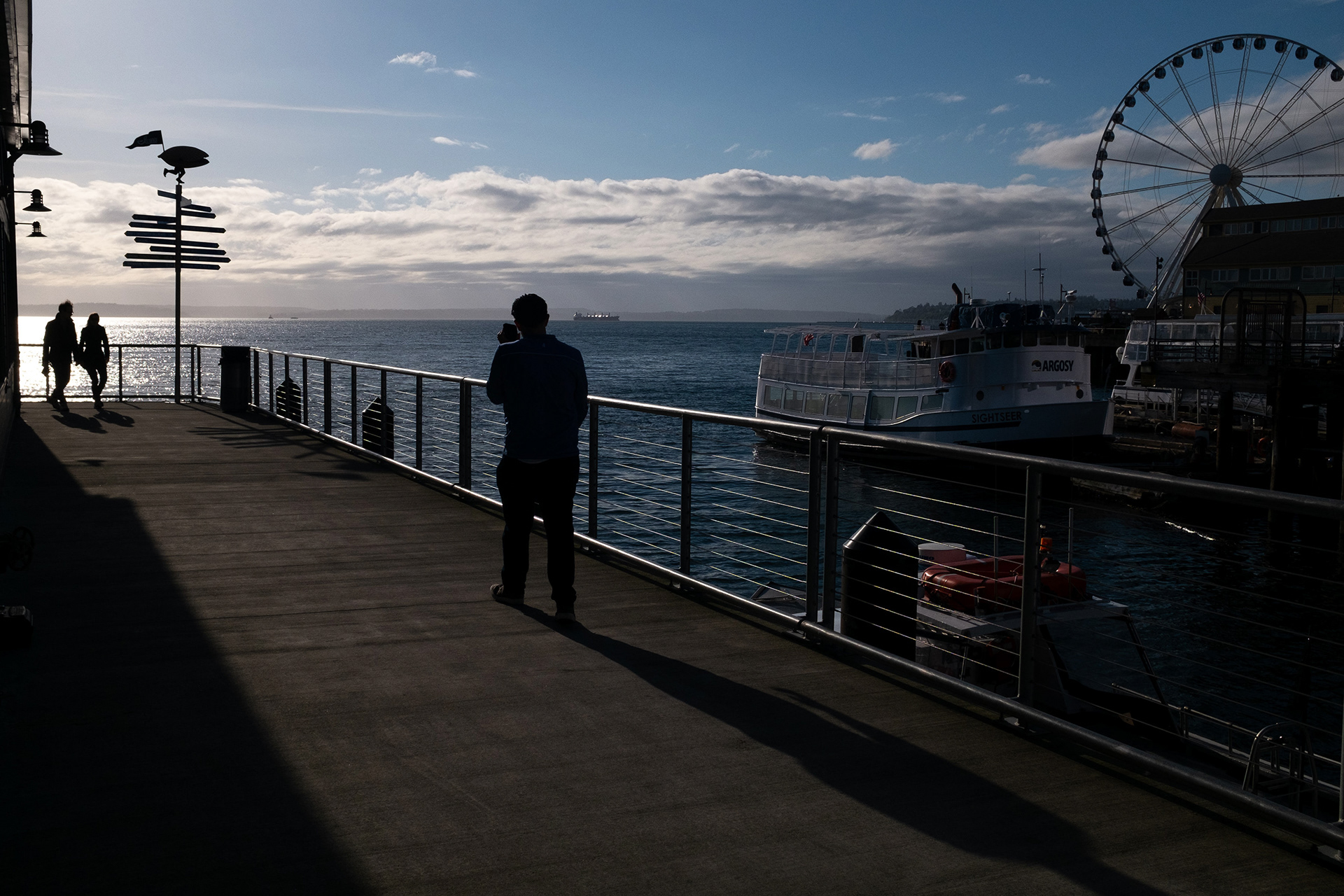 Waterfront in Seattle, WA.