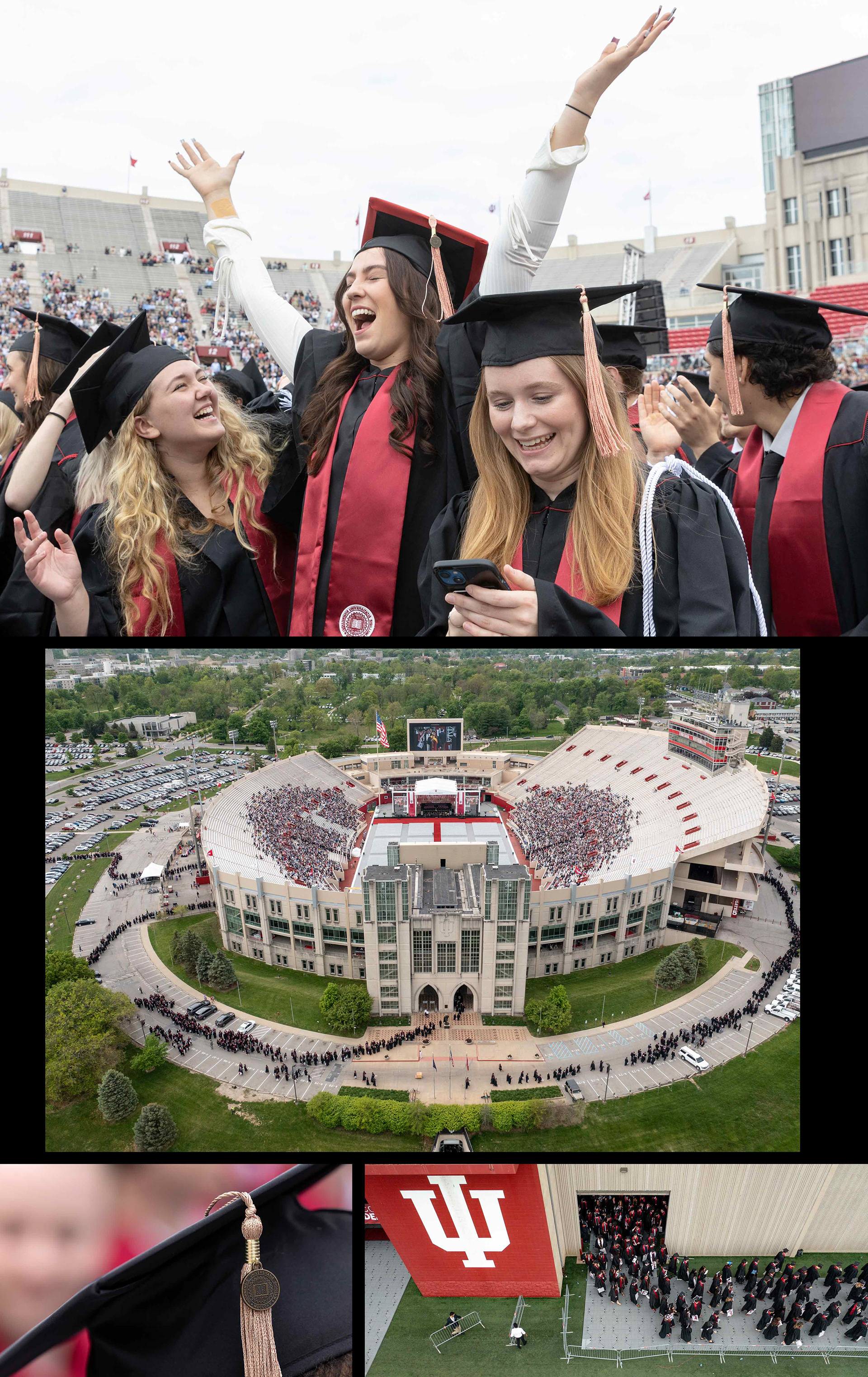IU undergraduate commencement.