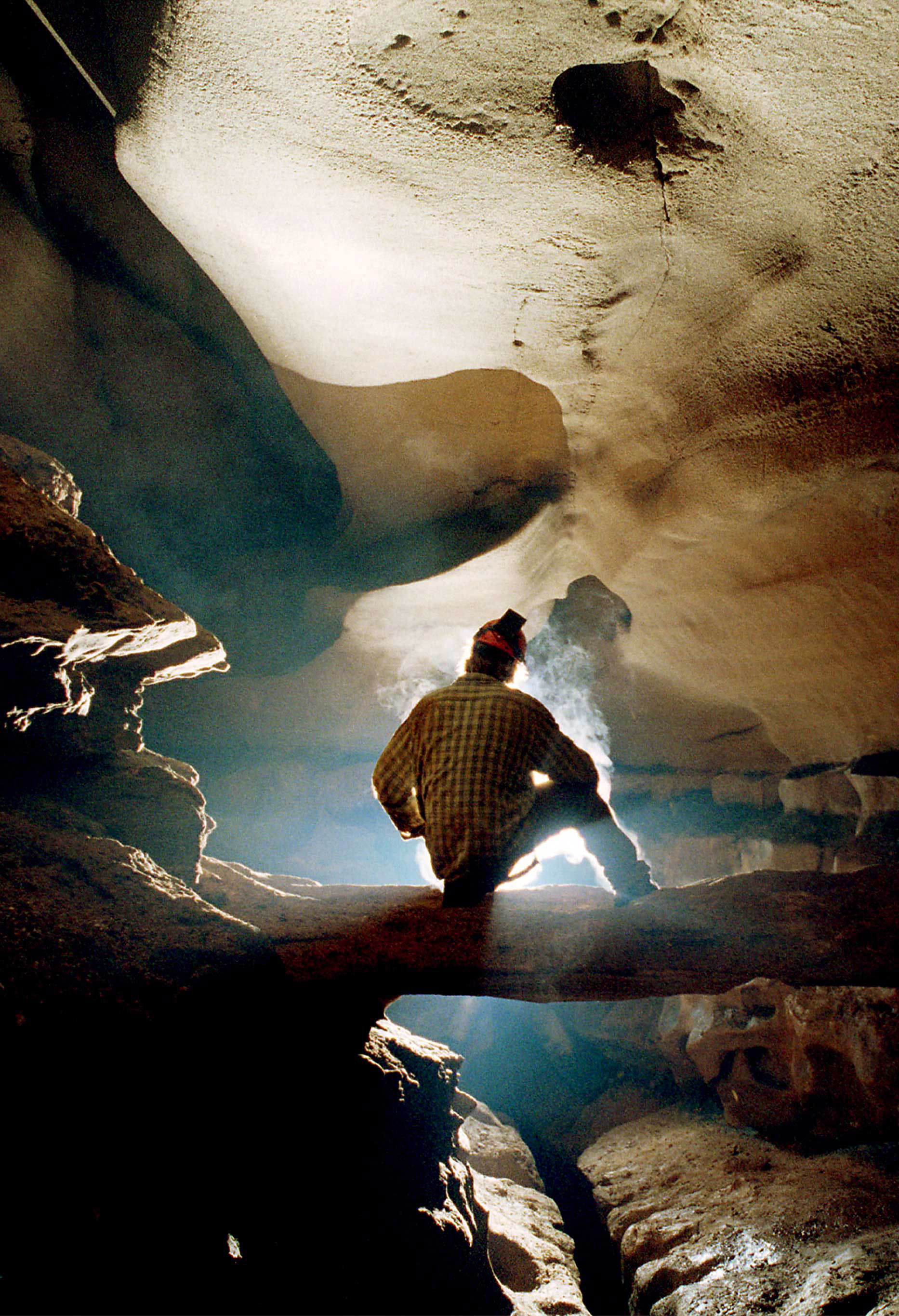 Donnehue Cave beneath Bedford, IN.