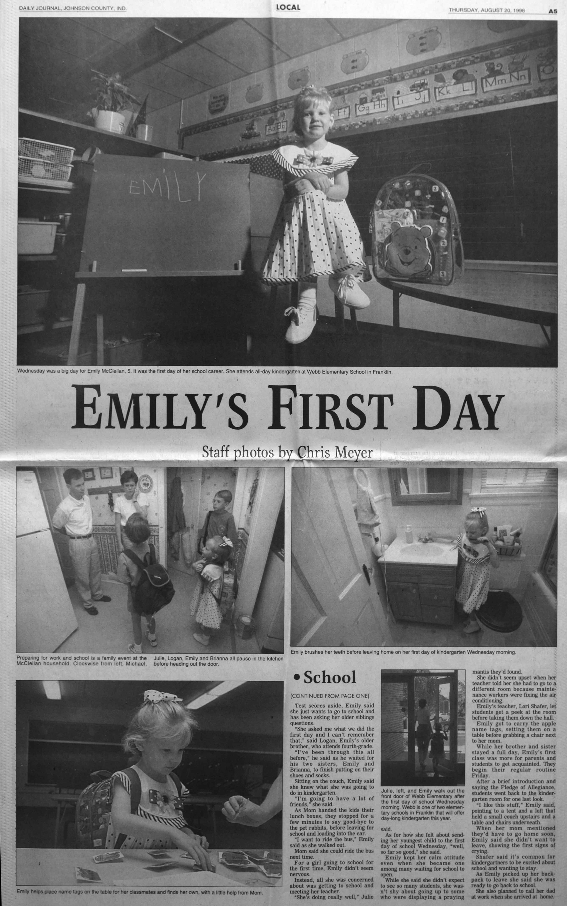 Daily Journal of Franklin August 20, 1998.